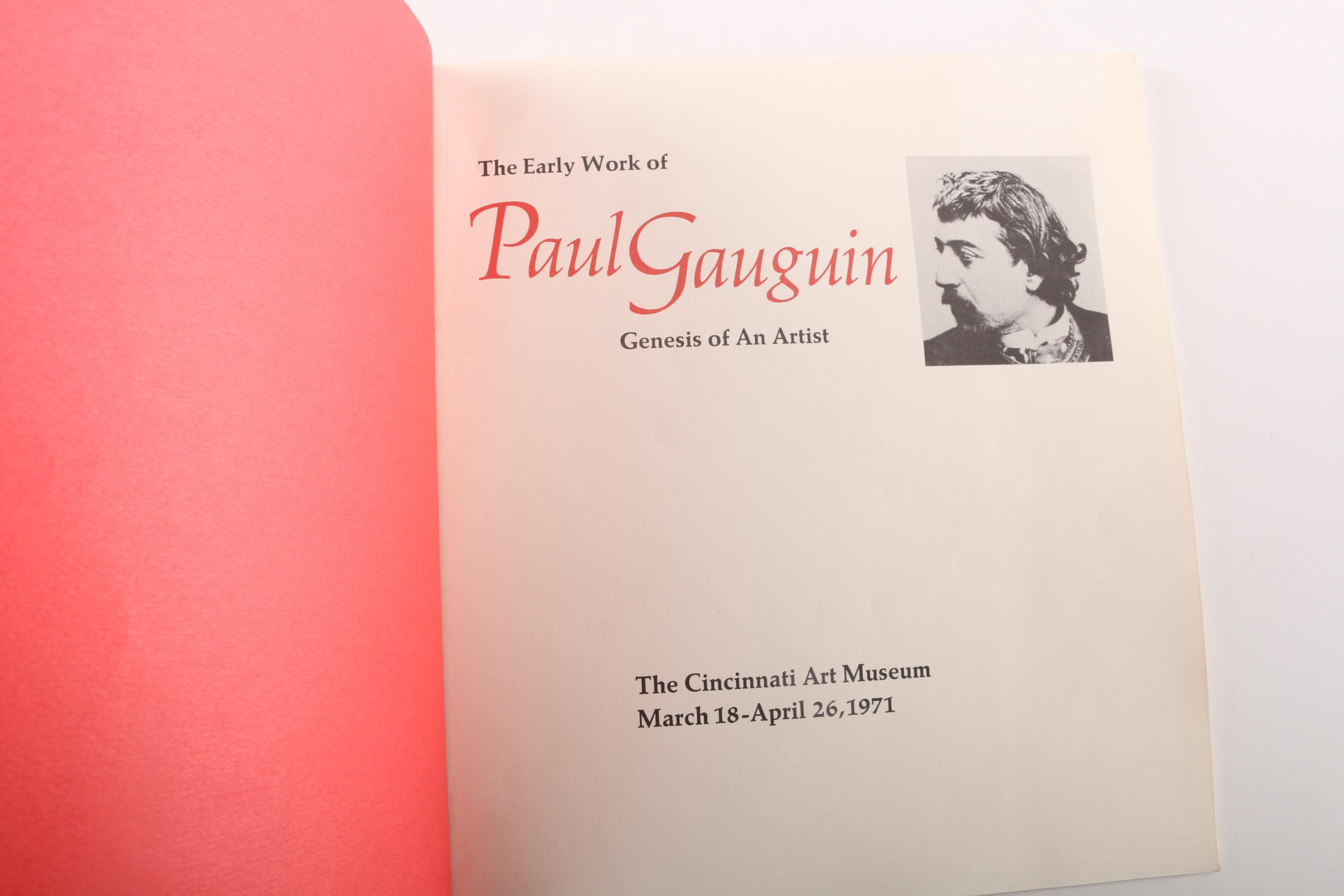 Art Exhibition Catalogs Featuring Van Gogh