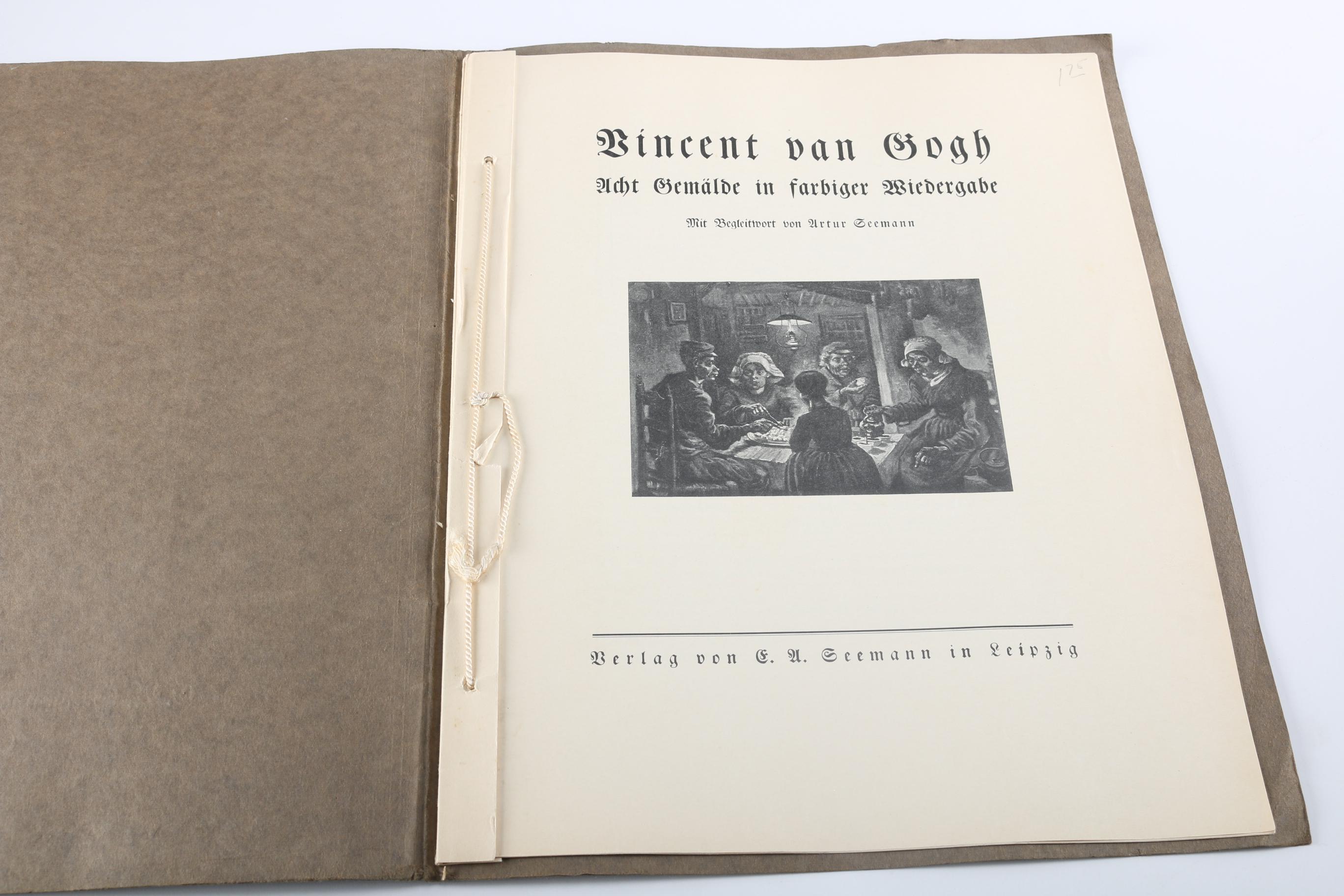 Art Exhibition Catalogs Featuring Van Gogh