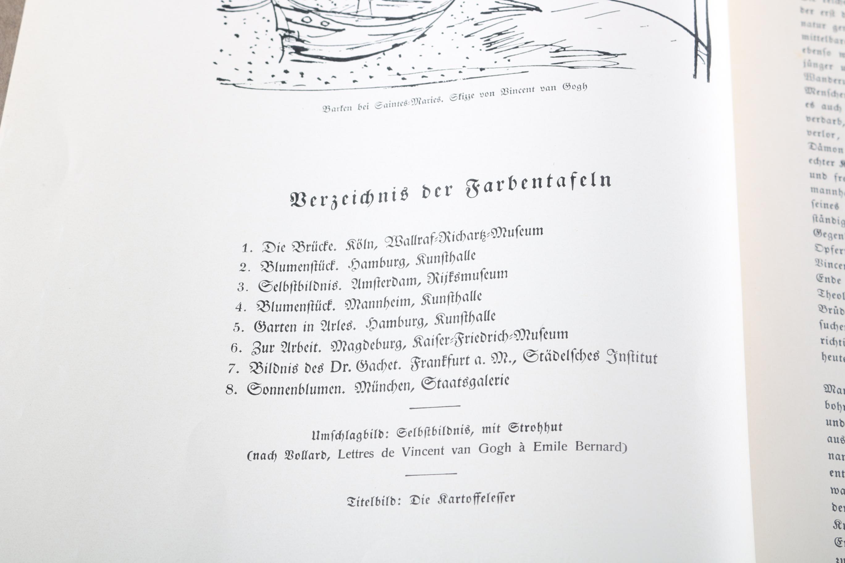 Art Exhibition Catalogs Featuring Van Gogh