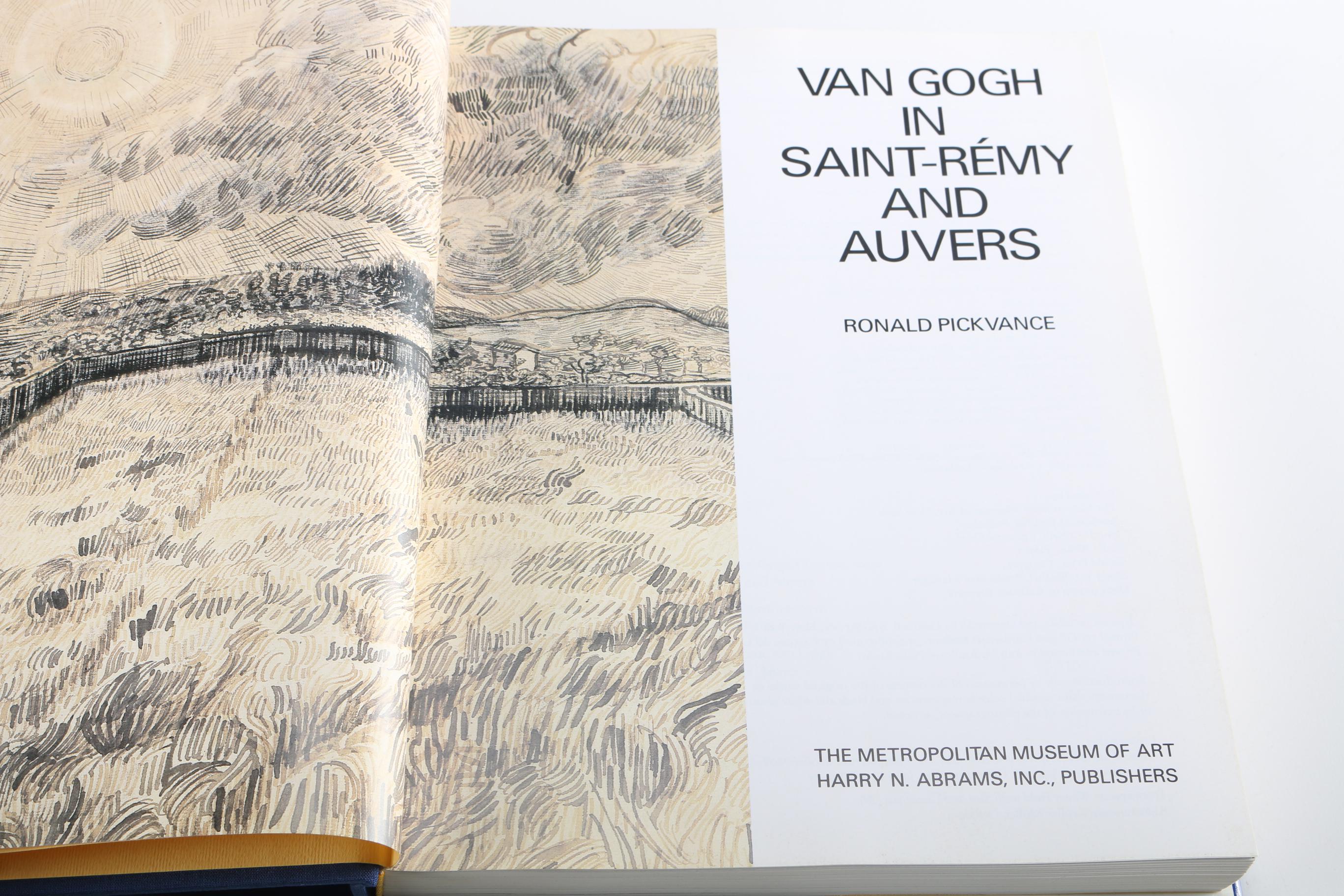 Art Exhibition Catalogs Featuring Van Gogh