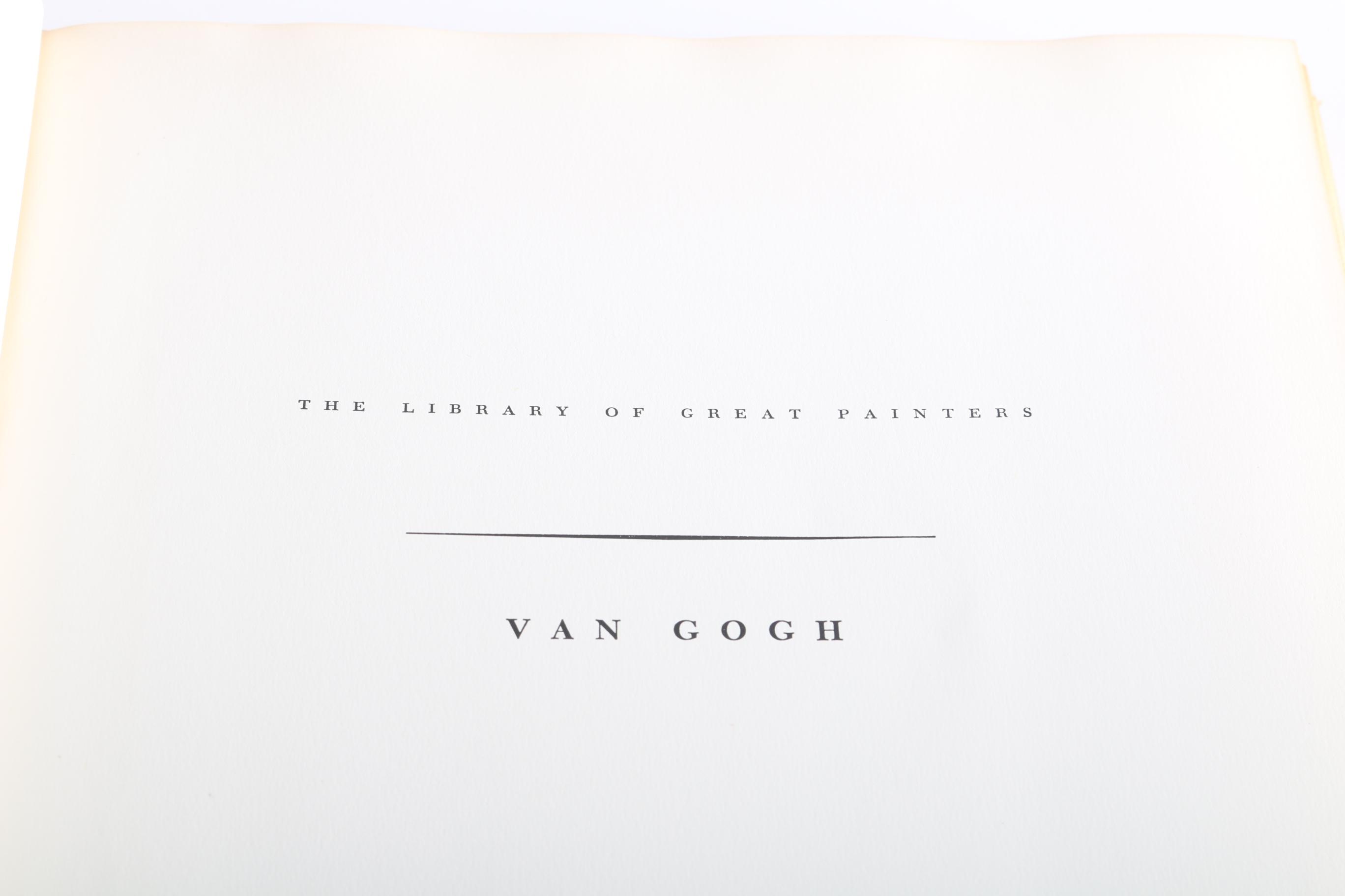 Art Exhibition Catalogs Featuring Van Gogh