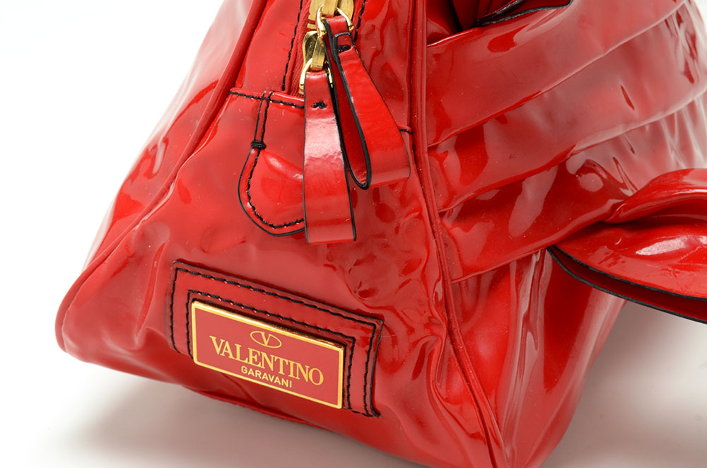 Valentino Garavani Patent Leather Handbag