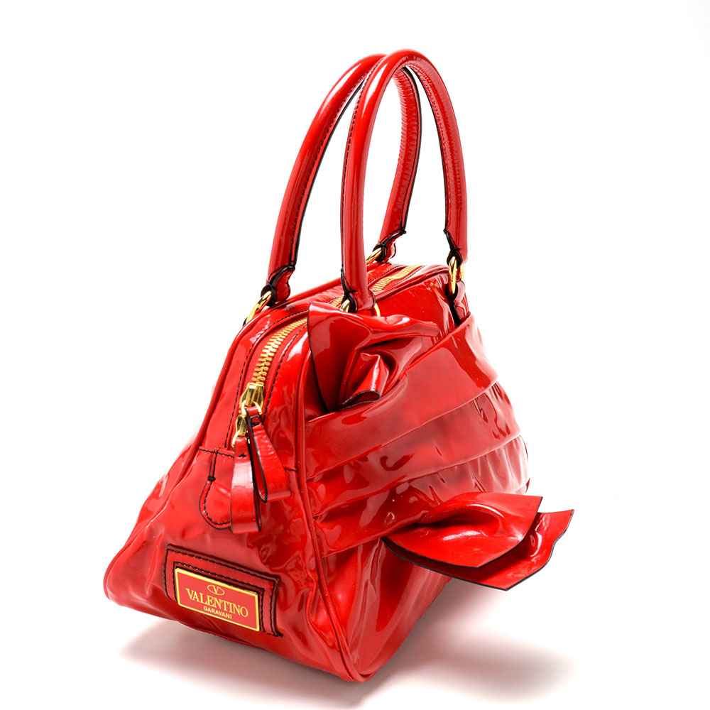 Valentino Garavani Patent Leather Handbag