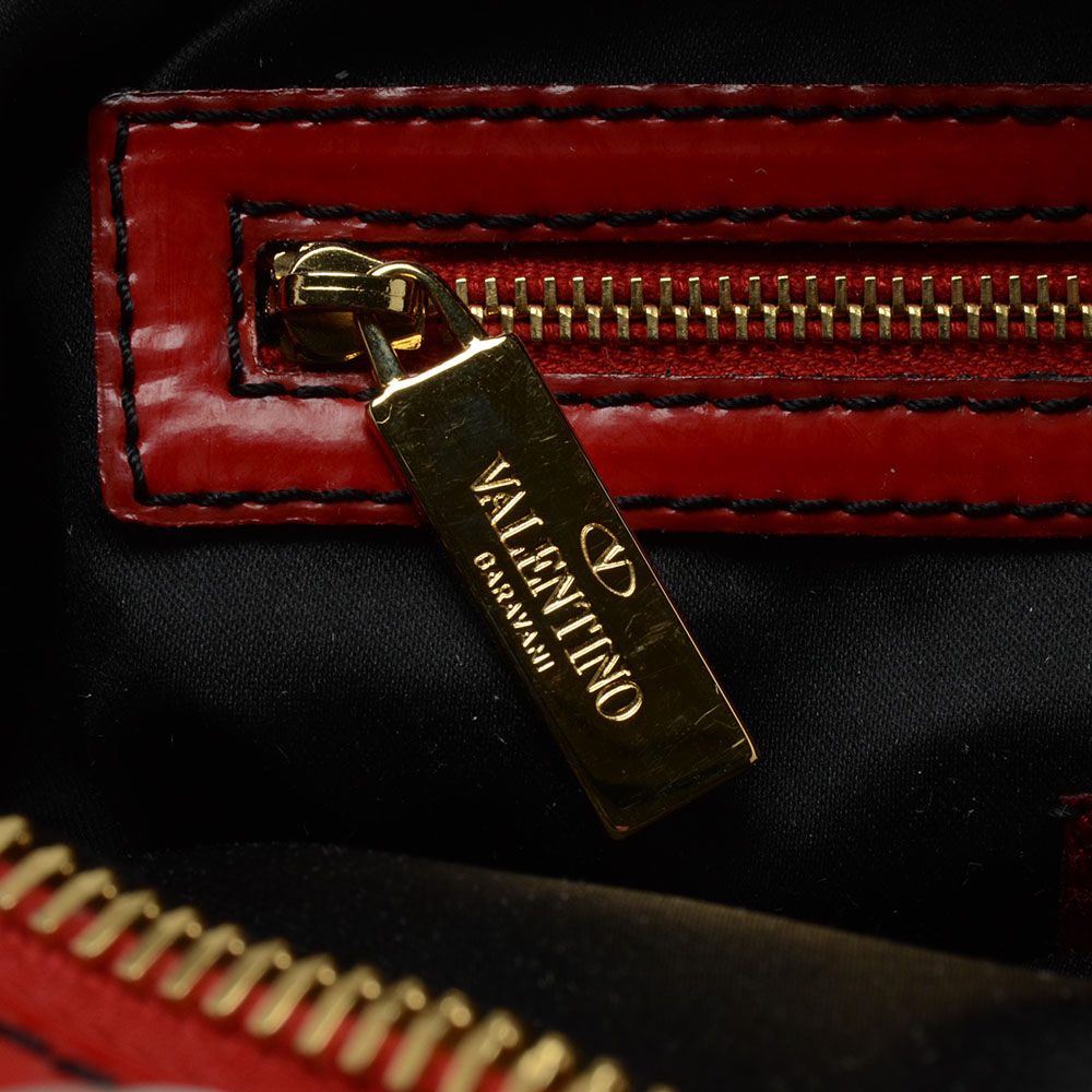 Valentino Garavani Patent Leather Handbag