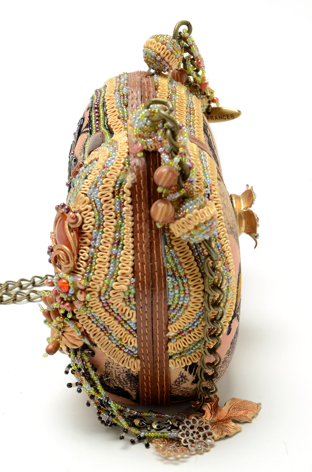 Mary Frances Embellished Shoulder Bag