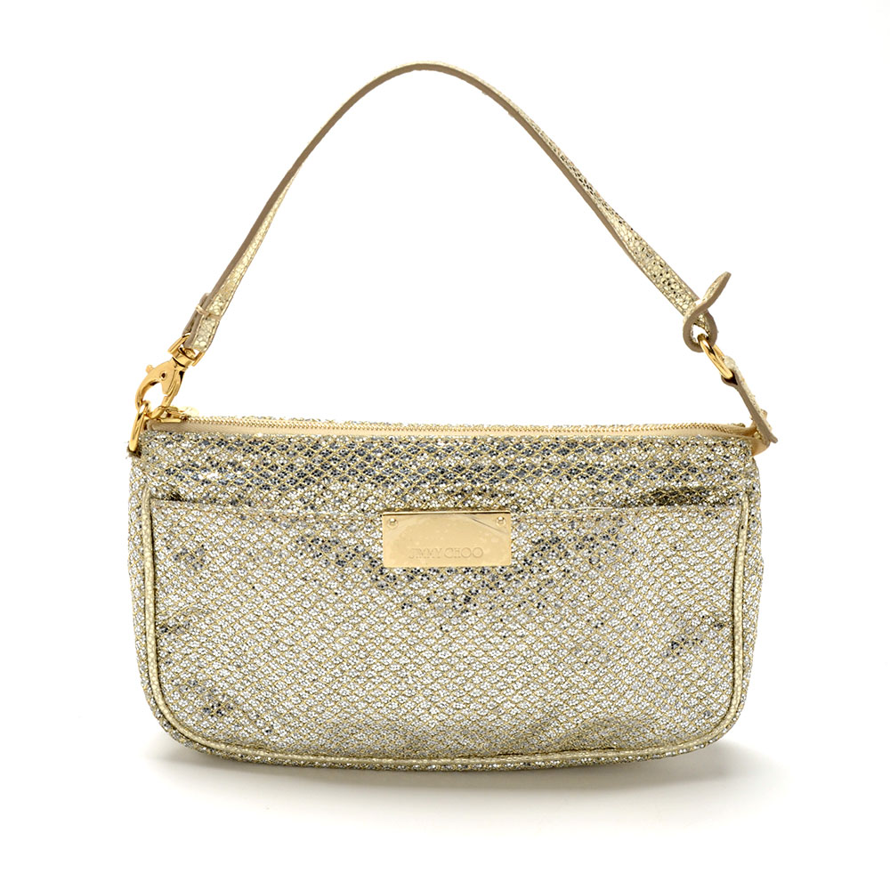Jimmy Choo Metallic Glitter Handbag