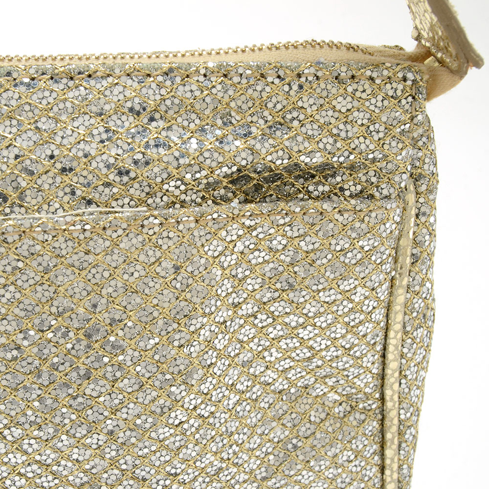 Jimmy Choo Metallic Glitter Handbag