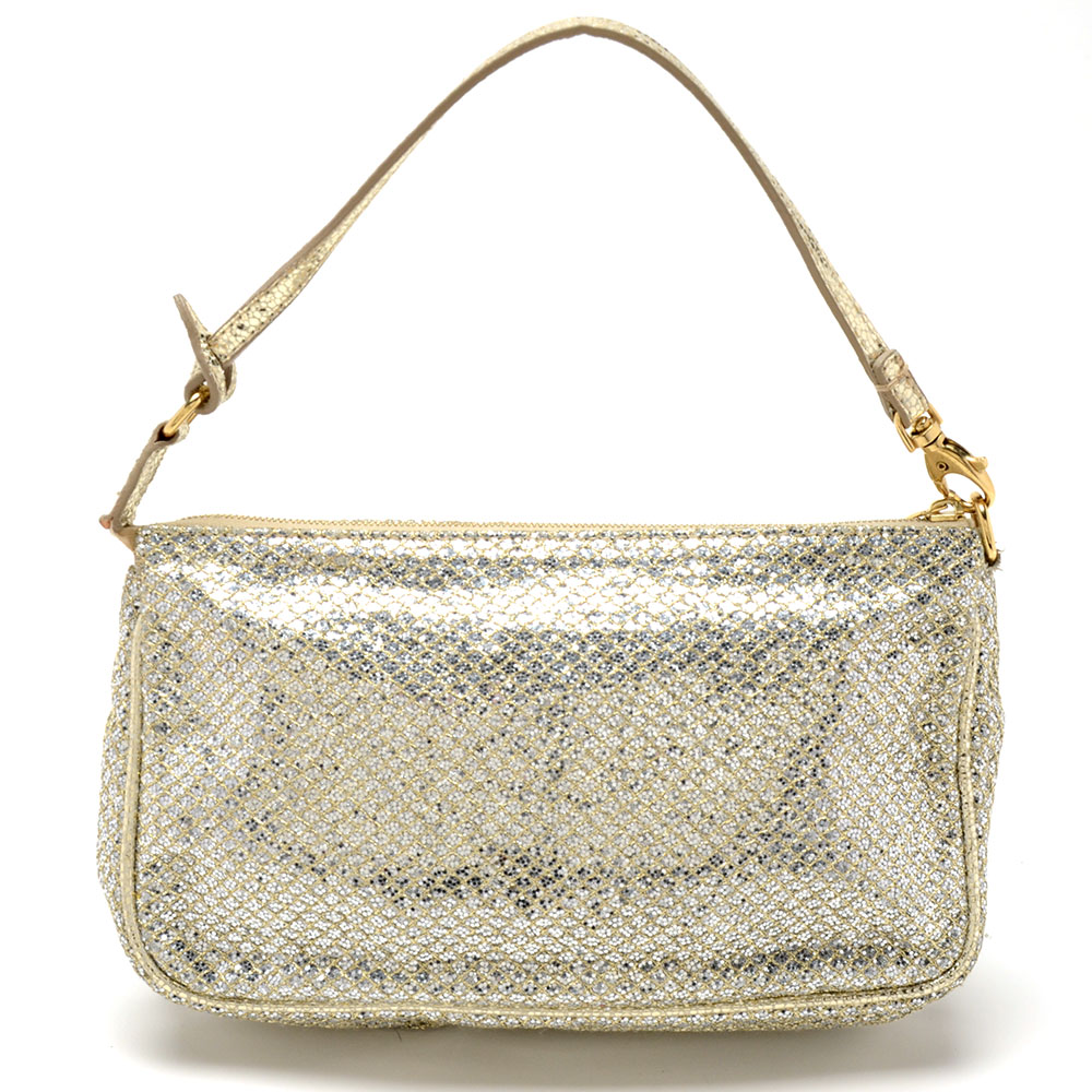 Jimmy Choo Metallic Glitter Handbag