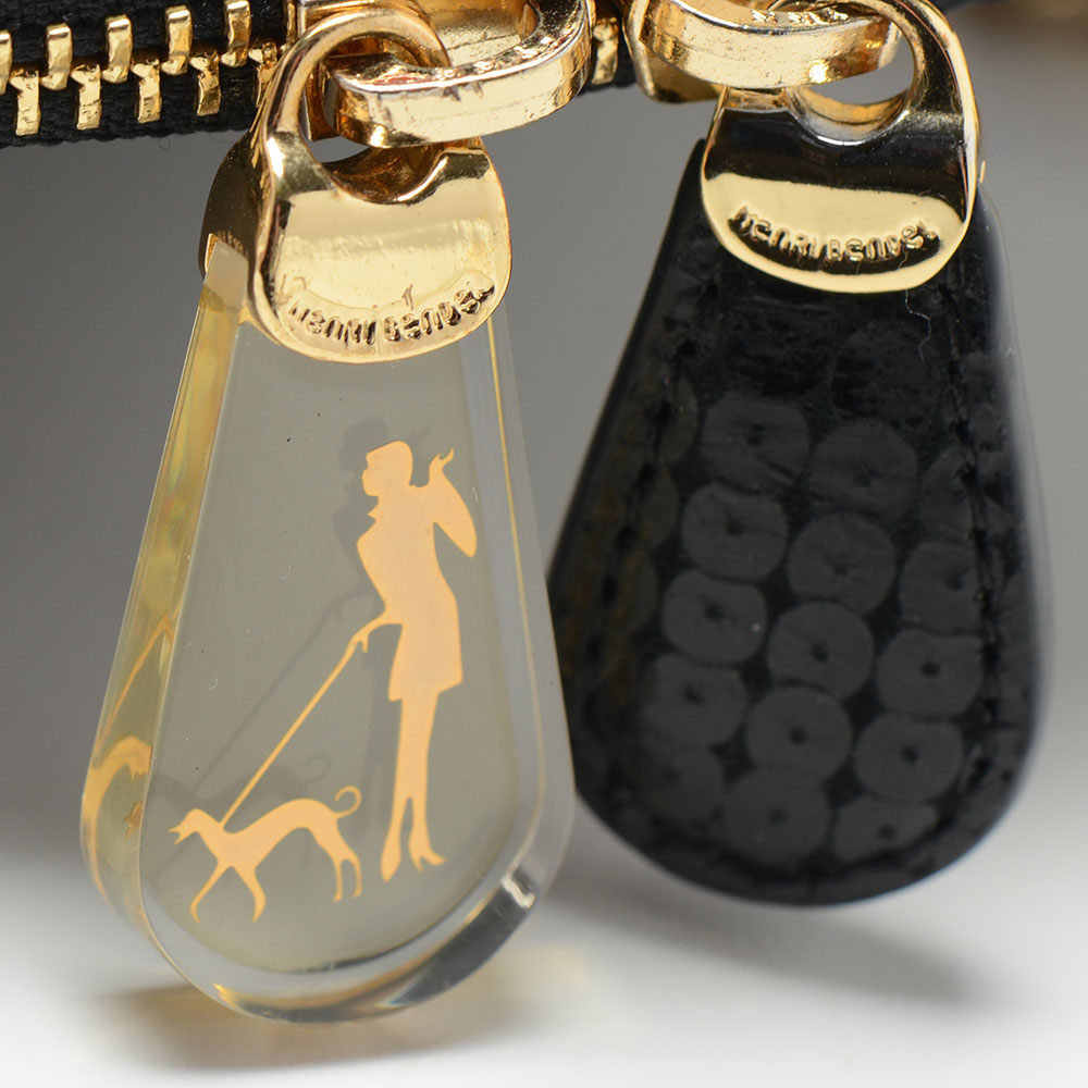 Henri Bendel Fold-Over Sequin Clutch