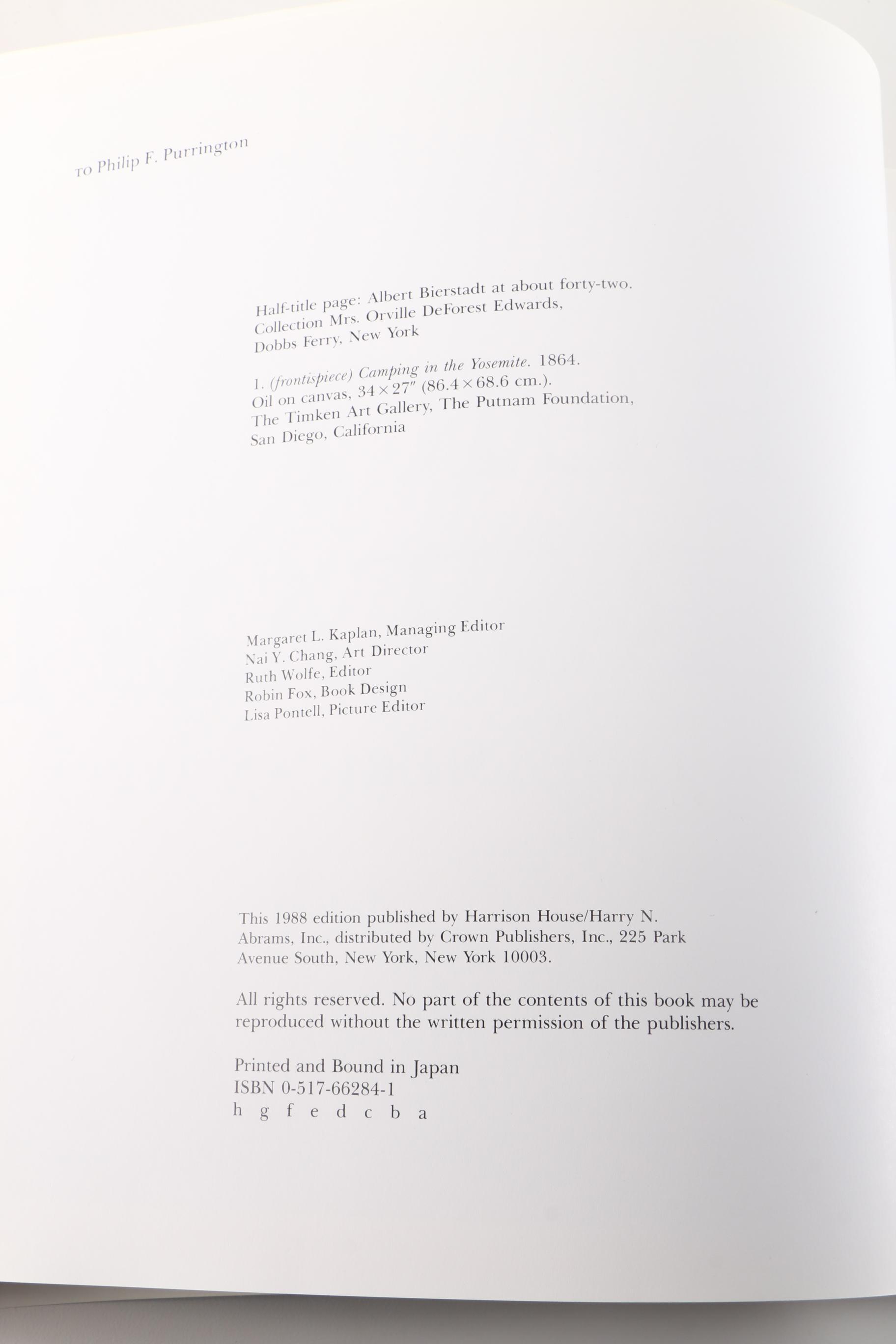 Western American Art Books