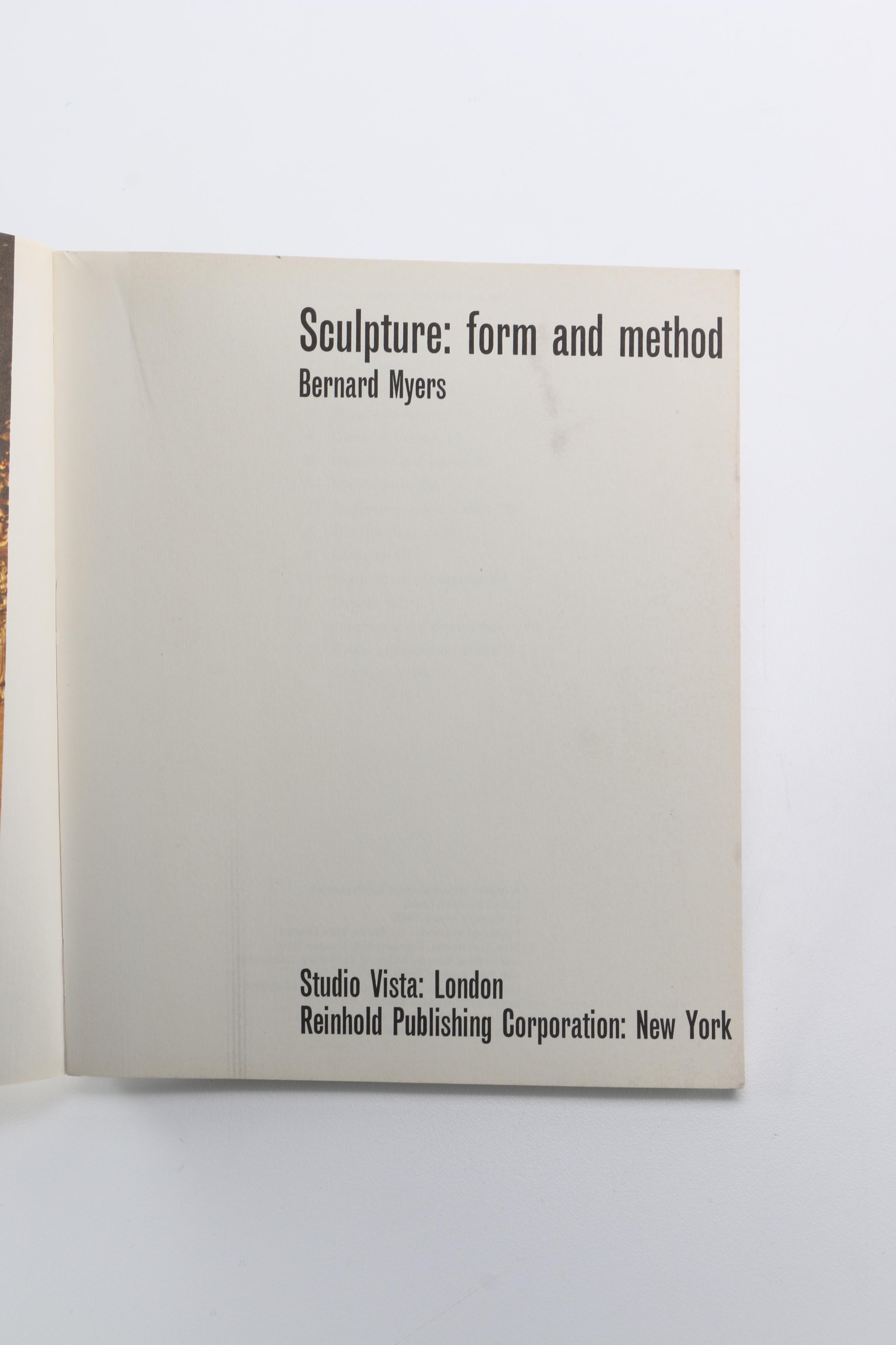 Sculpture Artwork Book Collection