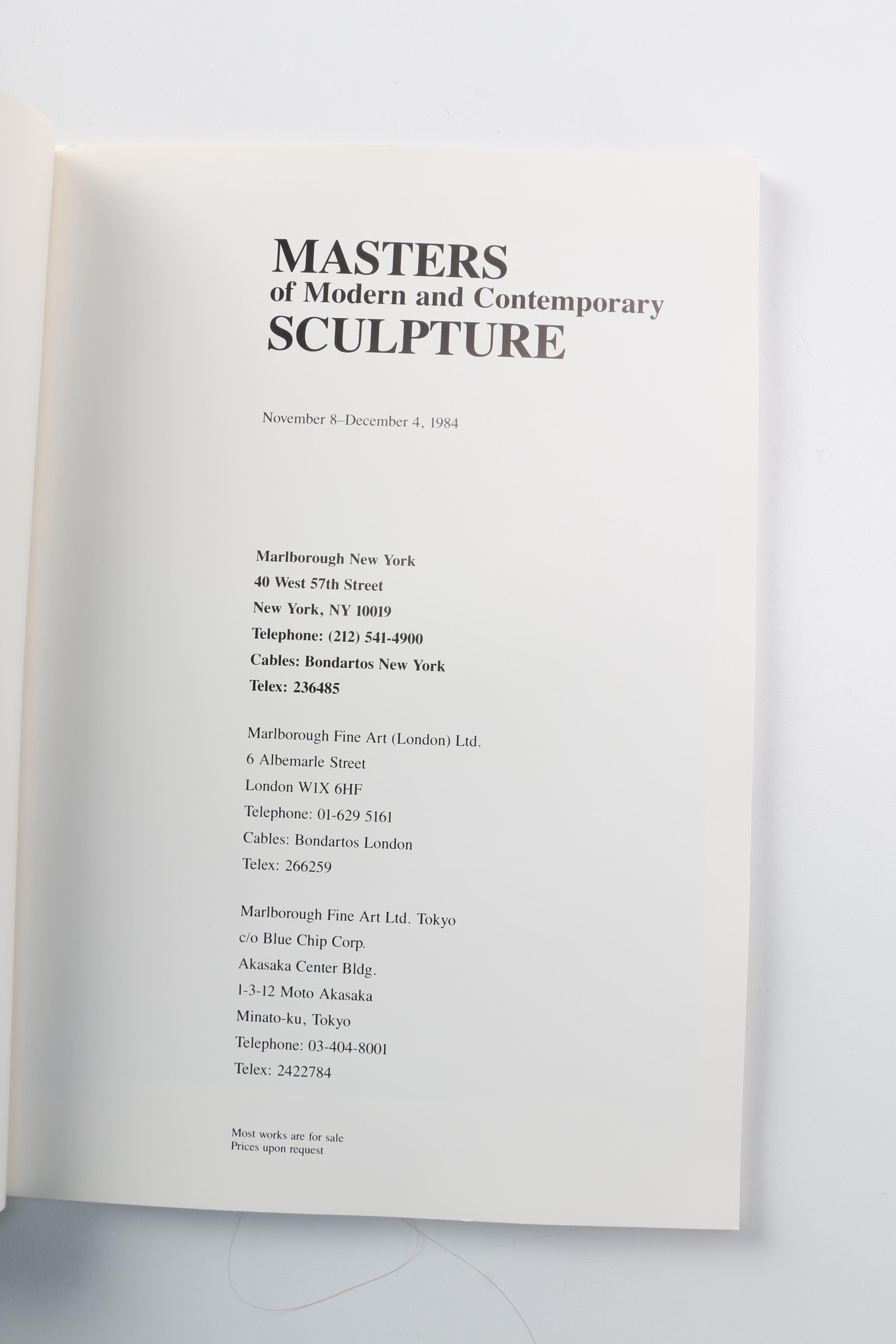 Sculpture Artwork Book Collection