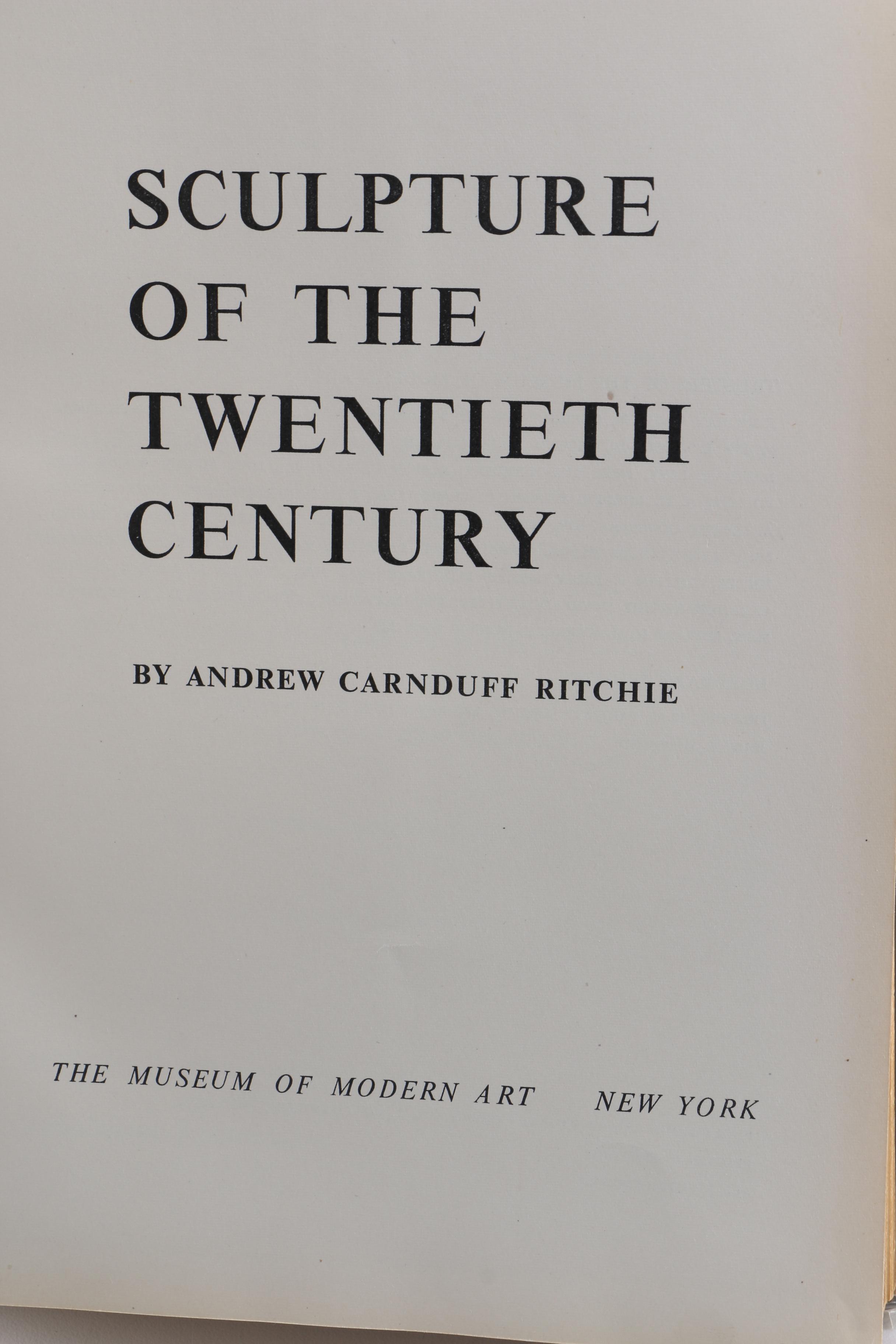 Sculpture Artwork Book Collection