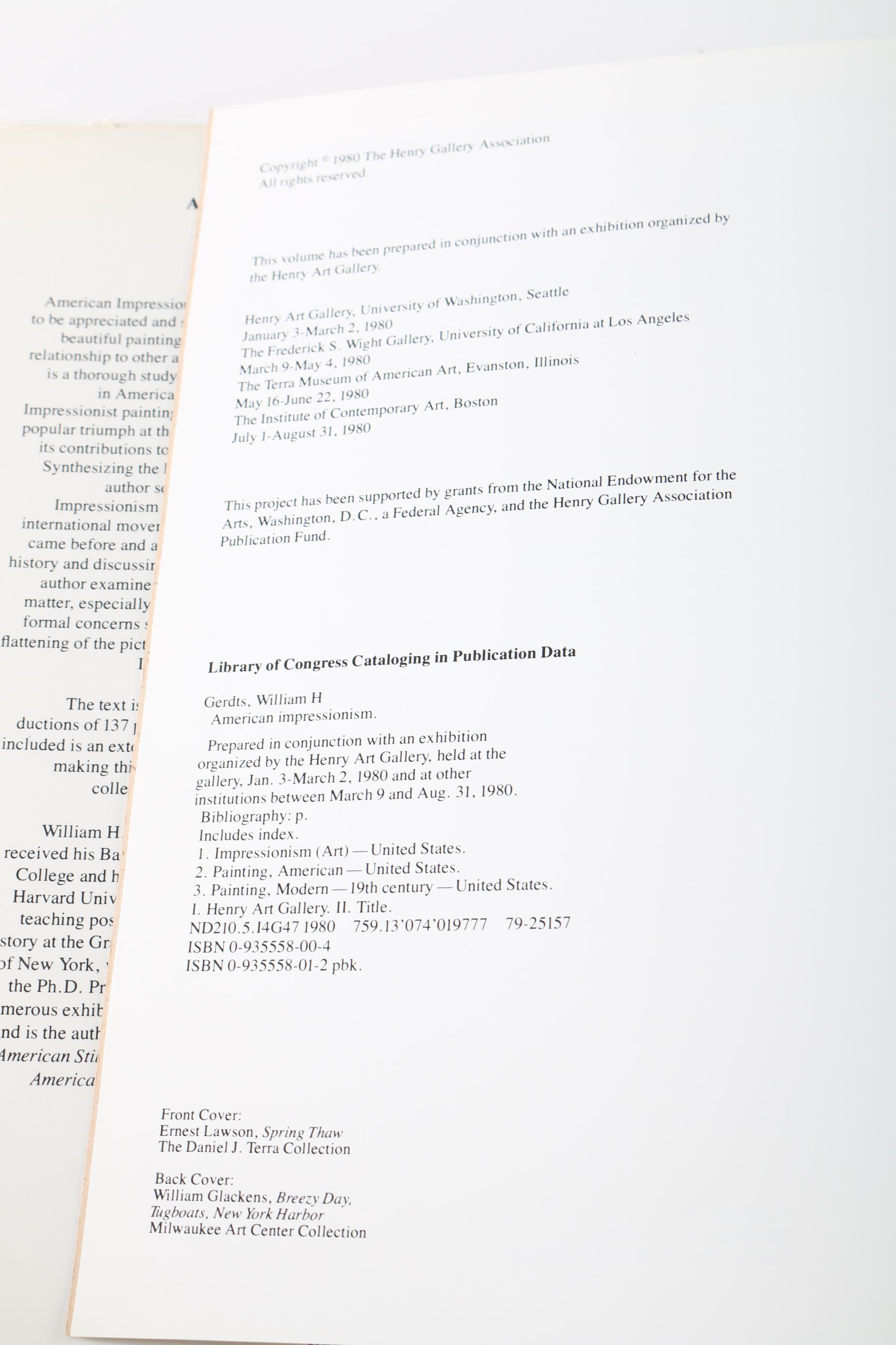 Impressionist Book Collection