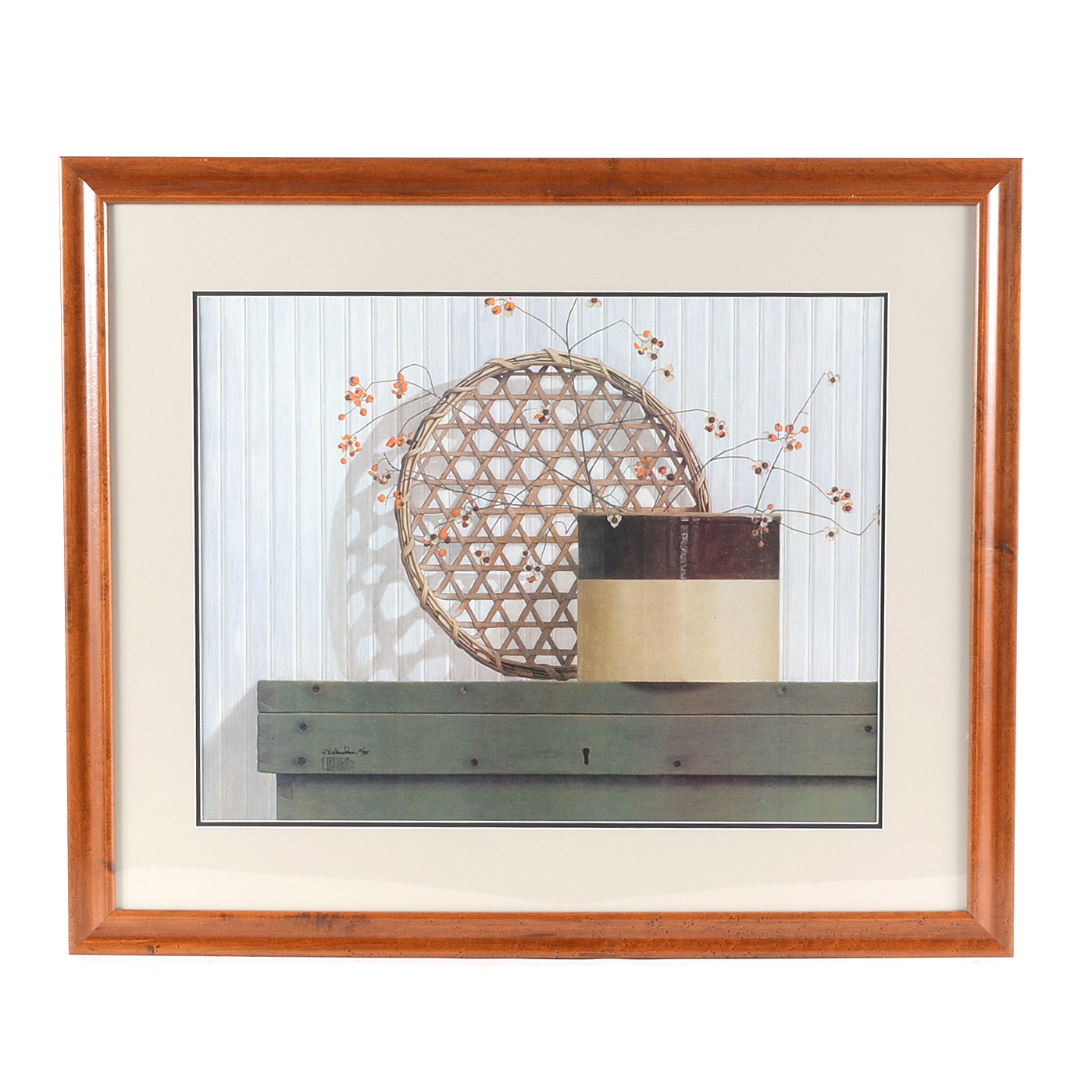 R. Wickersham Signed Limited Edition Offset Lithograph