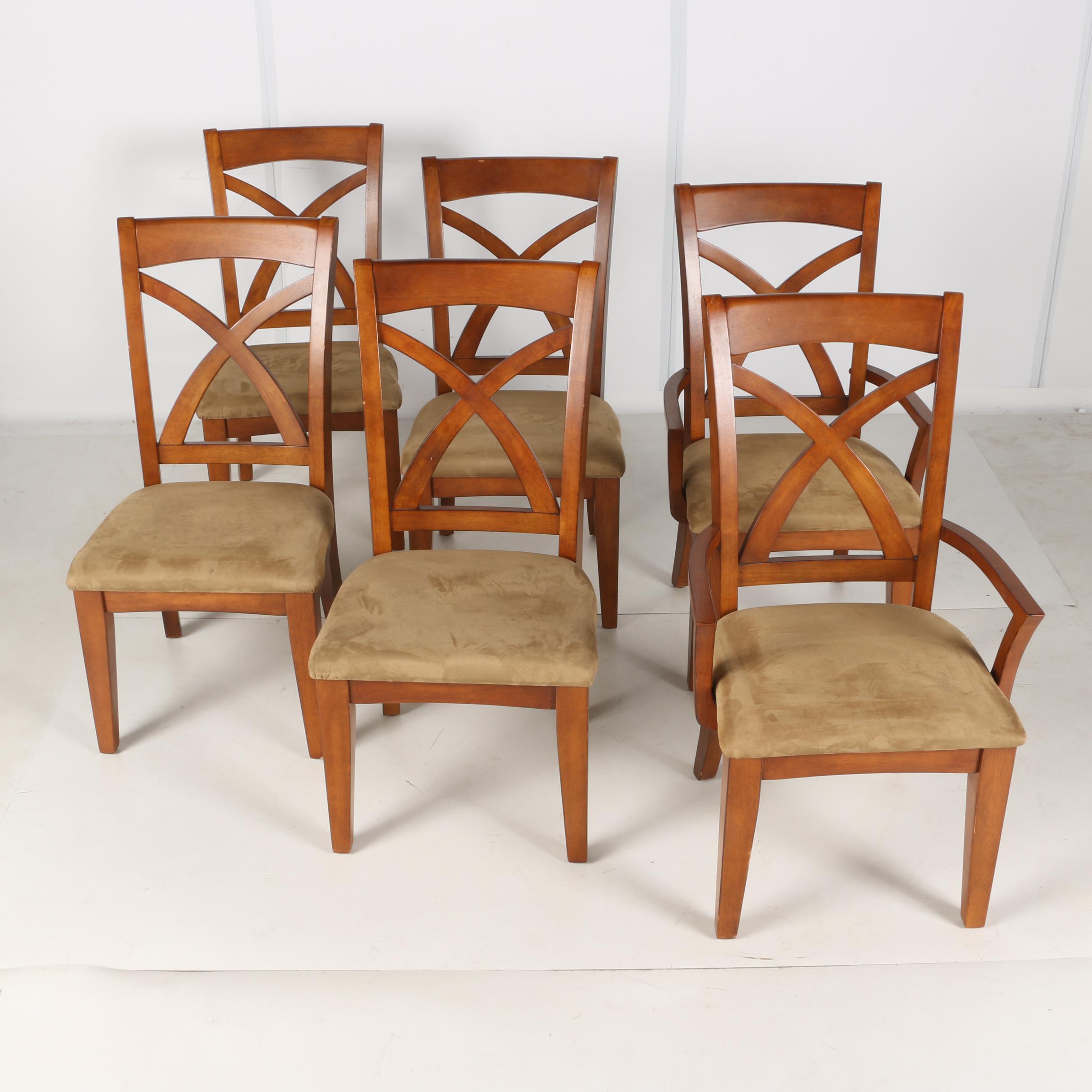 Set of Golden Oak Dining Chairs