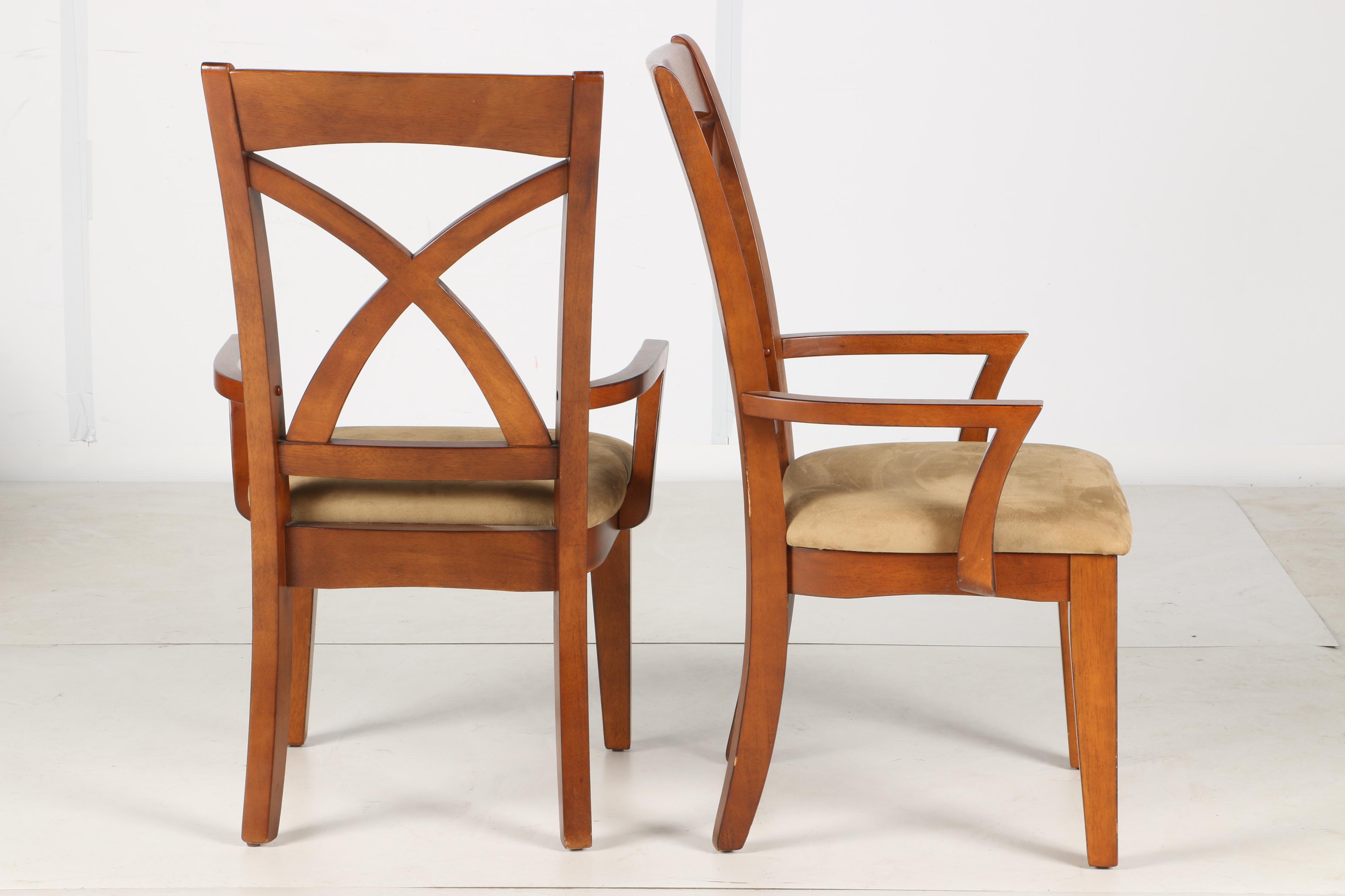 Set of Golden Oak Dining Chairs