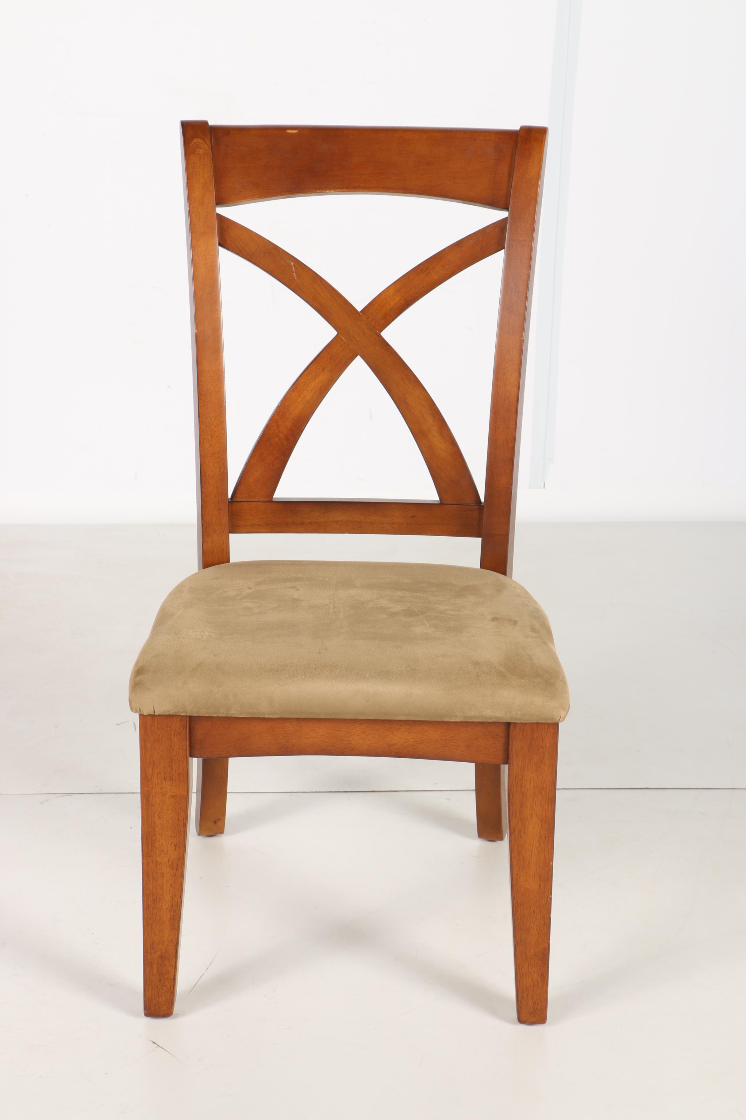 Set of Golden Oak Dining Chairs