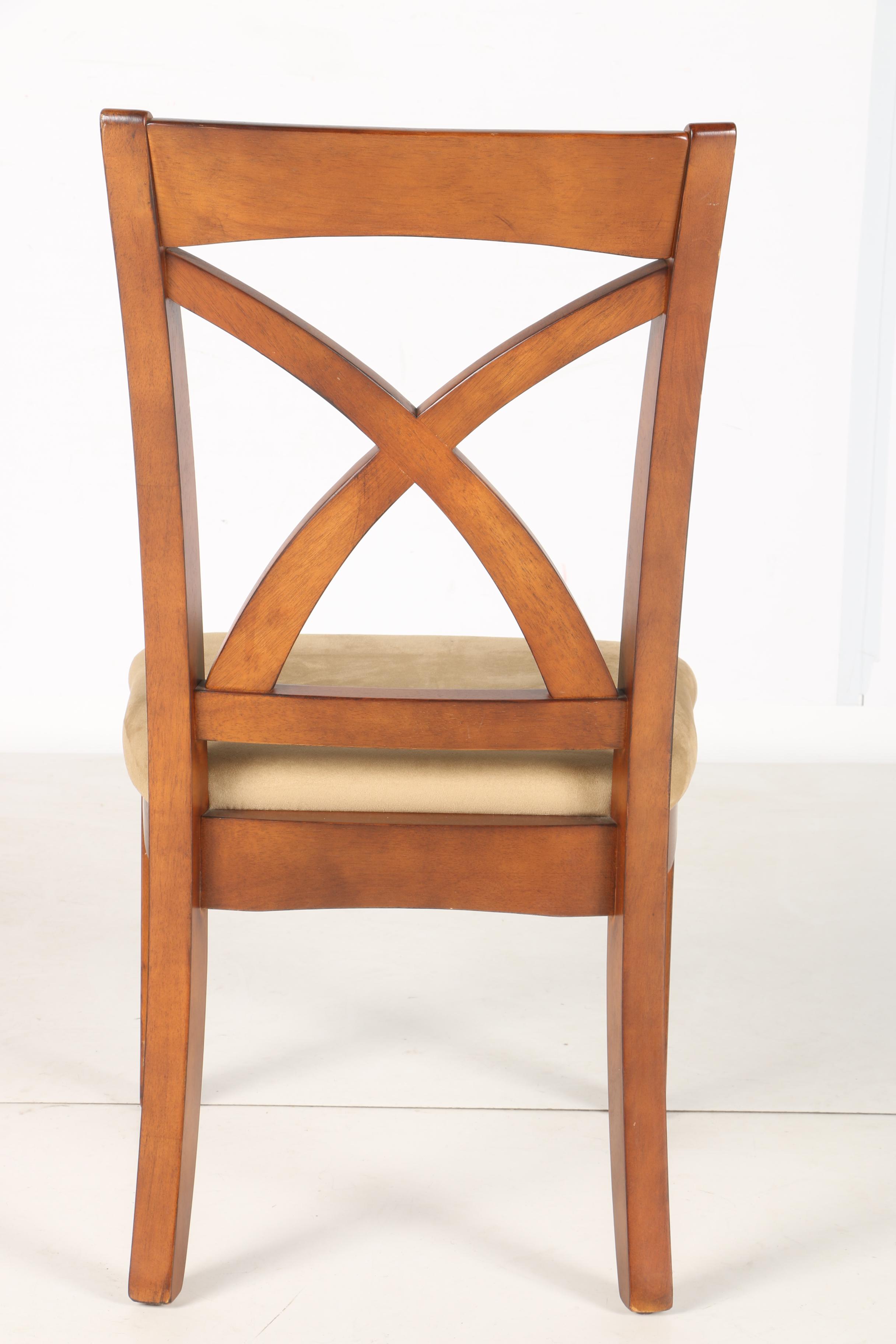Set of Golden Oak Dining Chairs