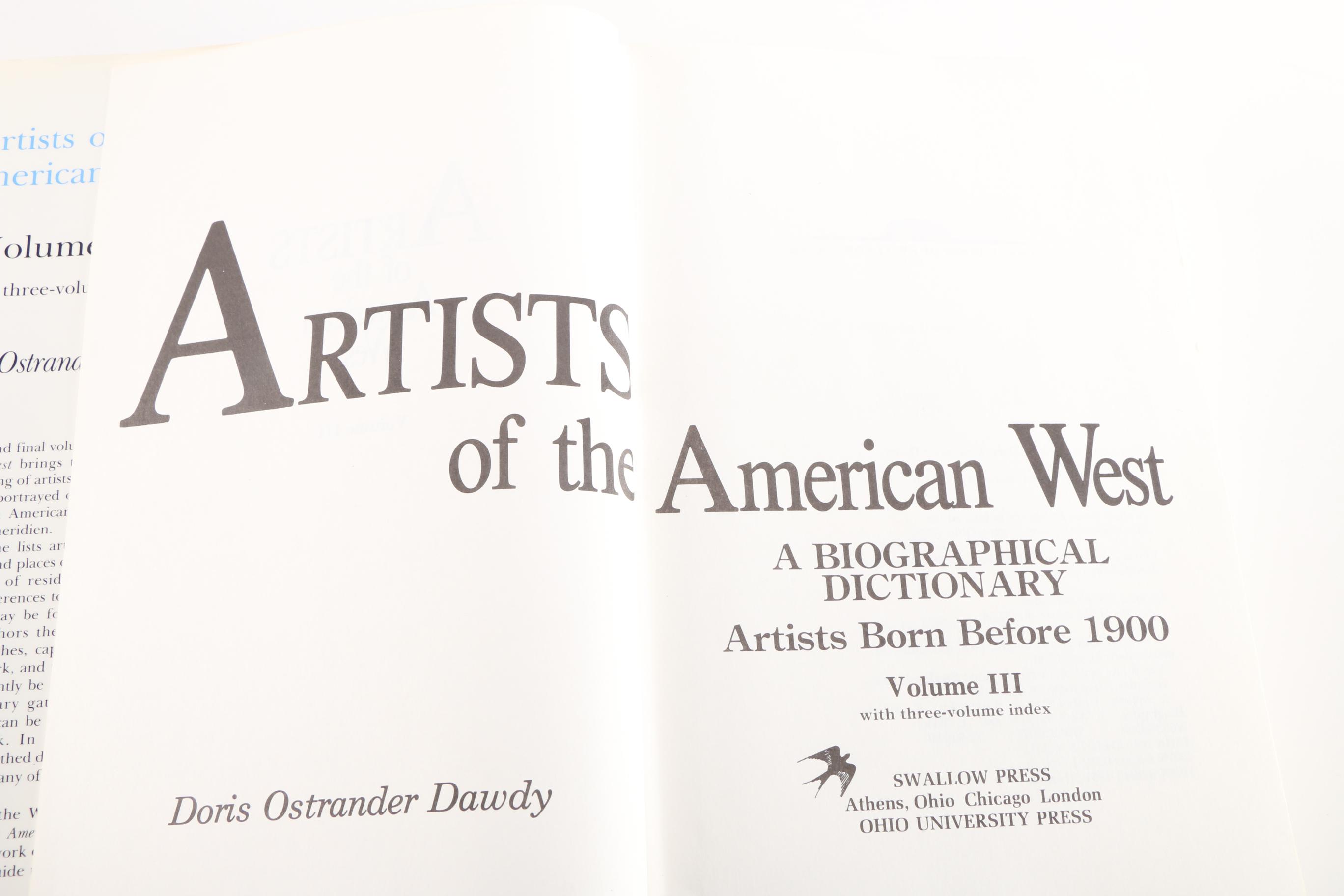 Collection of Artists of the American West