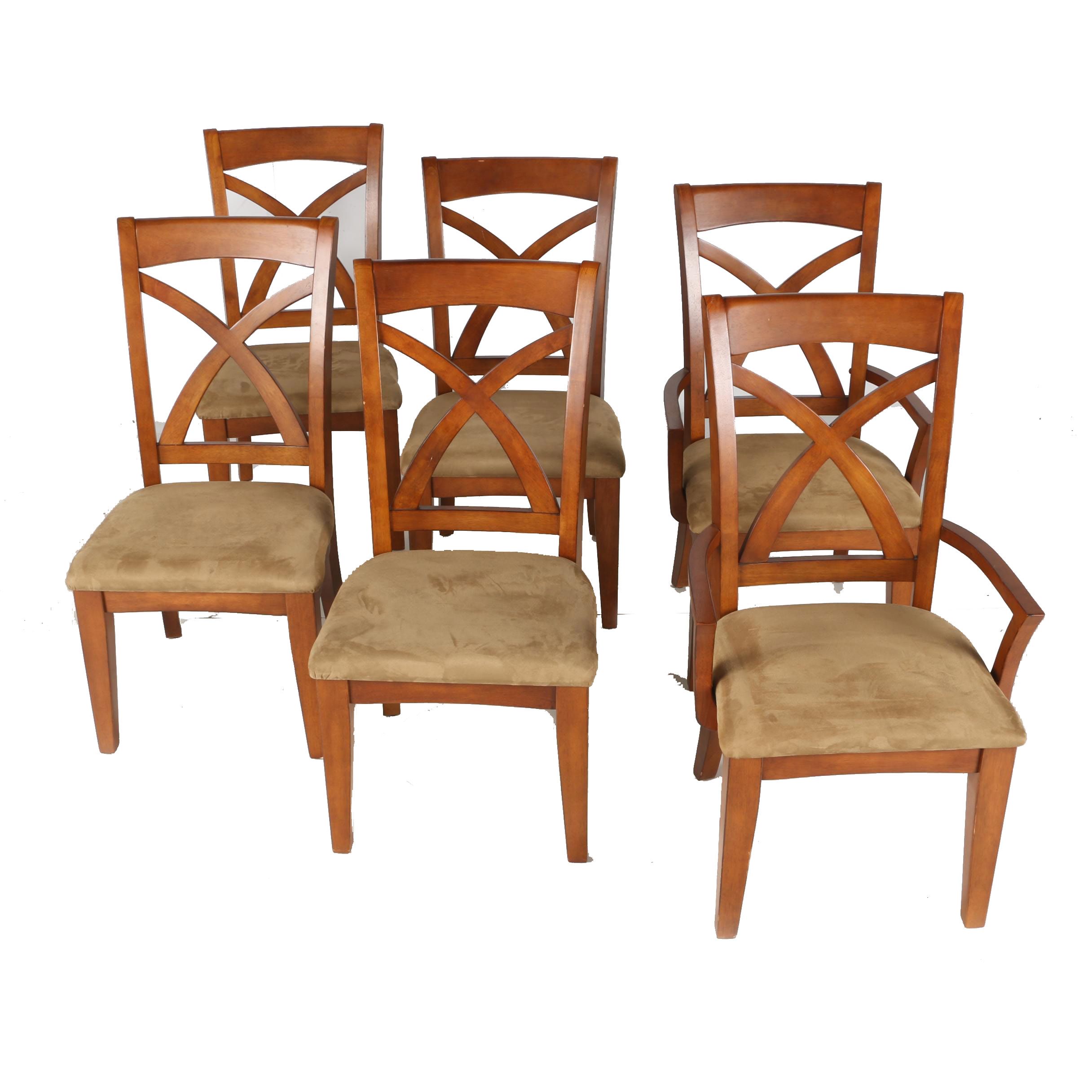 Set of Golden Oak Dining Chairs