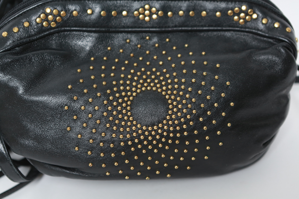 Collection of "Sharif"  and "Meyers" Black Handbags