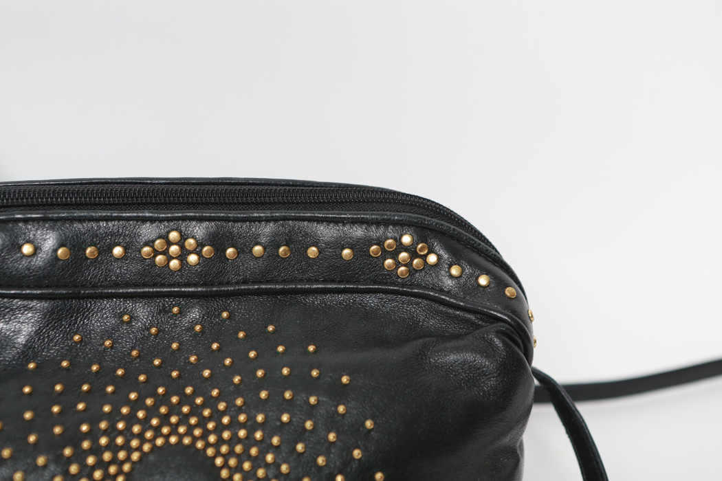 Collection of "Sharif"  and "Meyers" Black Handbags