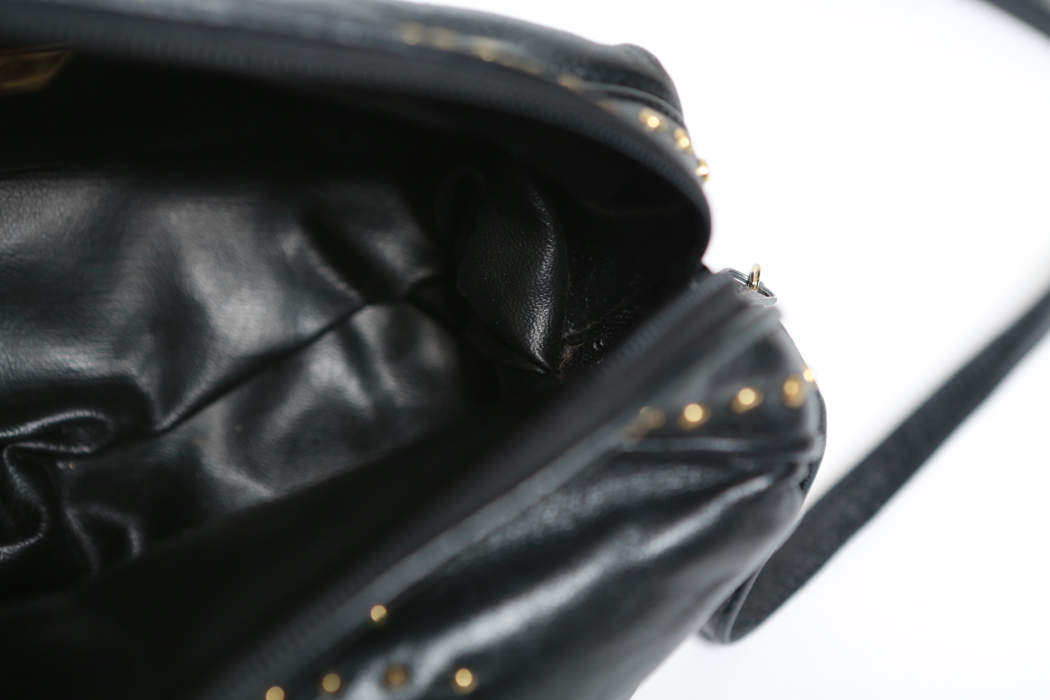 Collection of "Sharif"  and "Meyers" Black Handbags