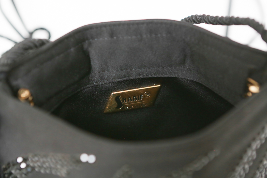 Collection of "Sharif"  and "Meyers" Black Handbags