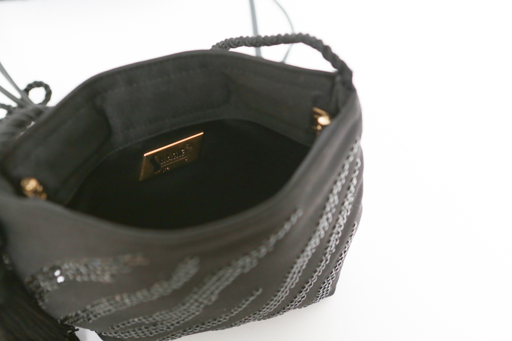 Collection of "Sharif"  and "Meyers" Black Handbags