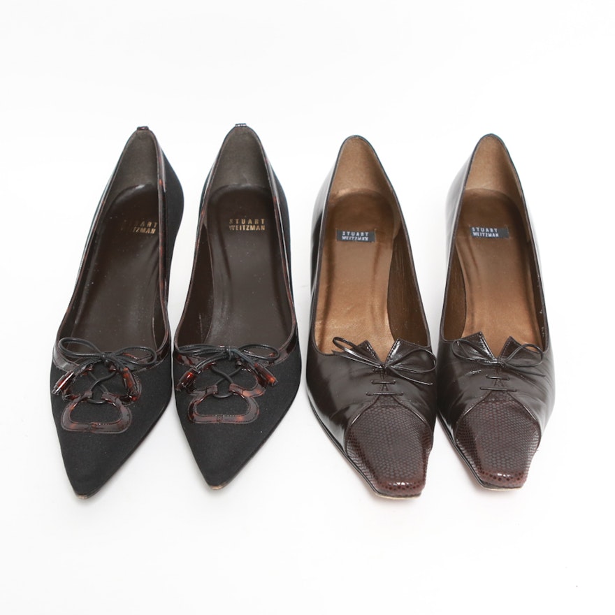 Grouping of Stuart Weitzman Dress Shoes