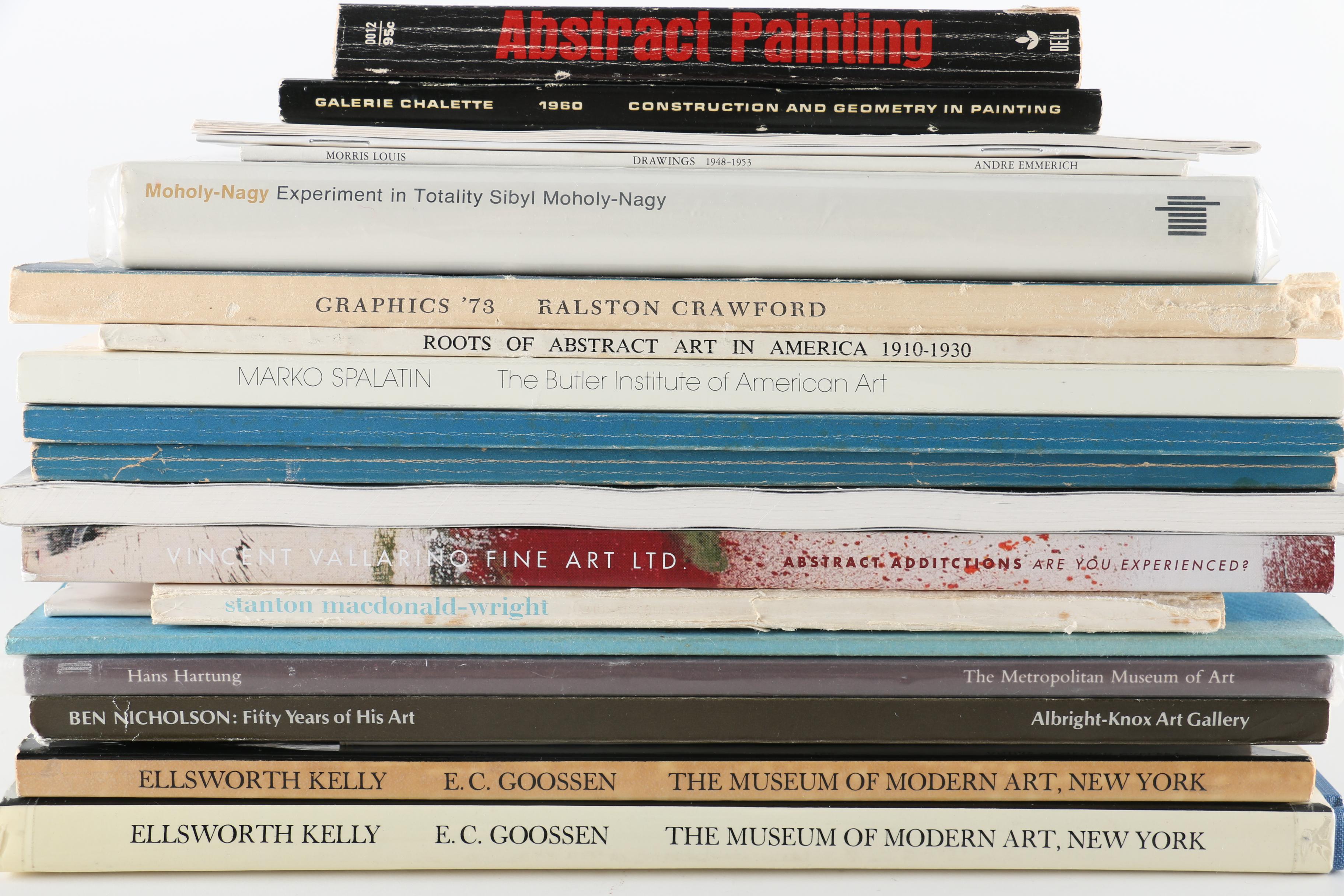 Collection of Abstract Art Books