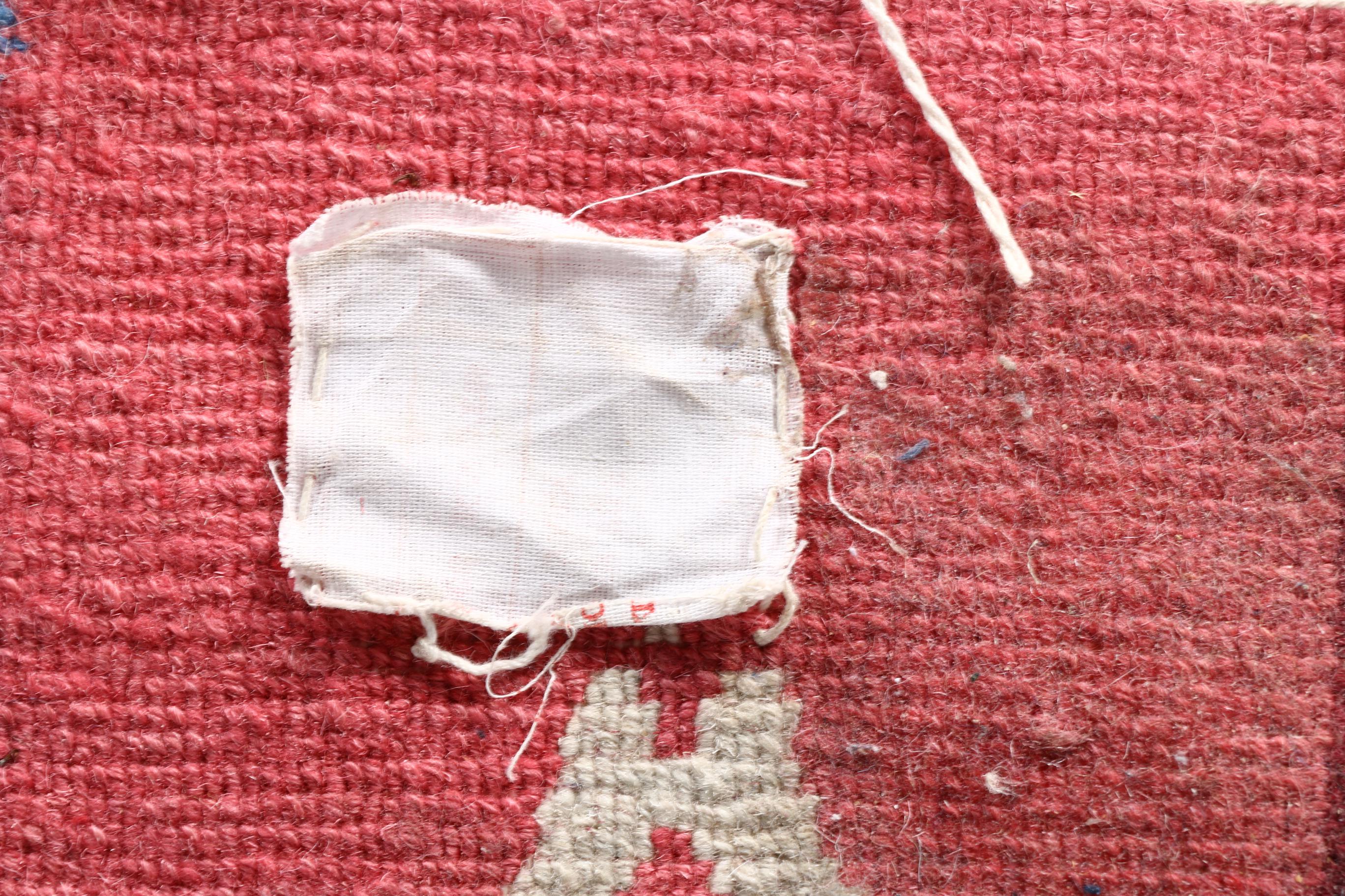 Hand Knotted Tibetan-Style Wool Area Rug