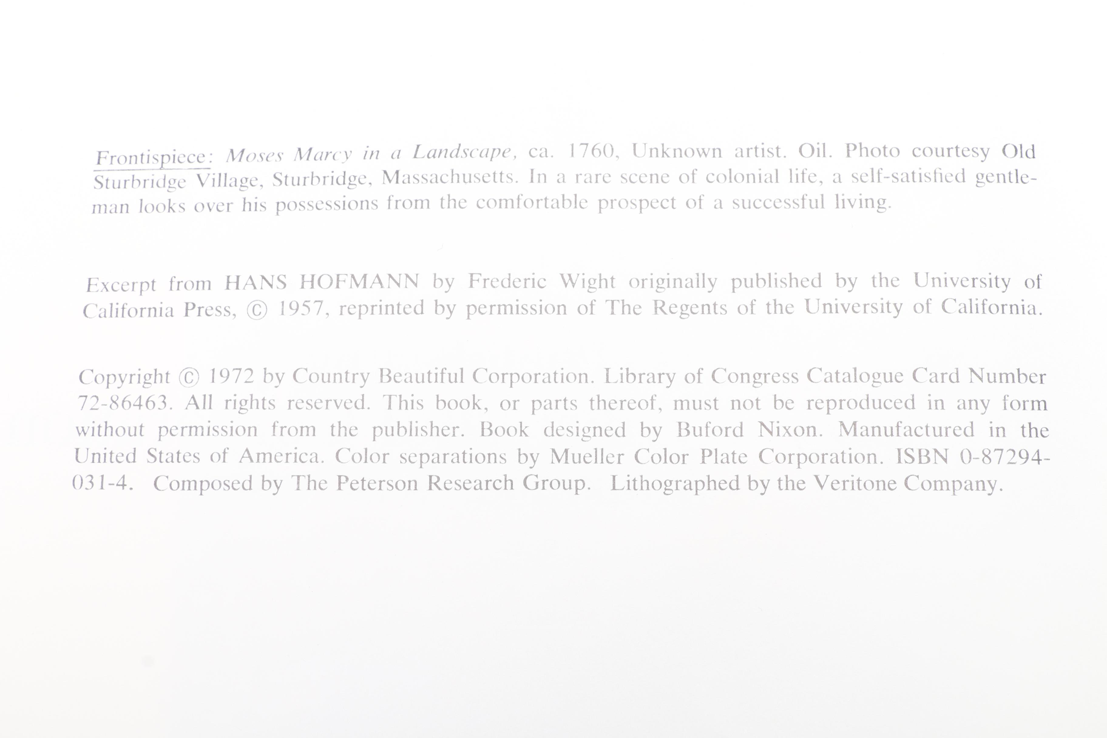 Art Books Featuring "Modern American Painting"