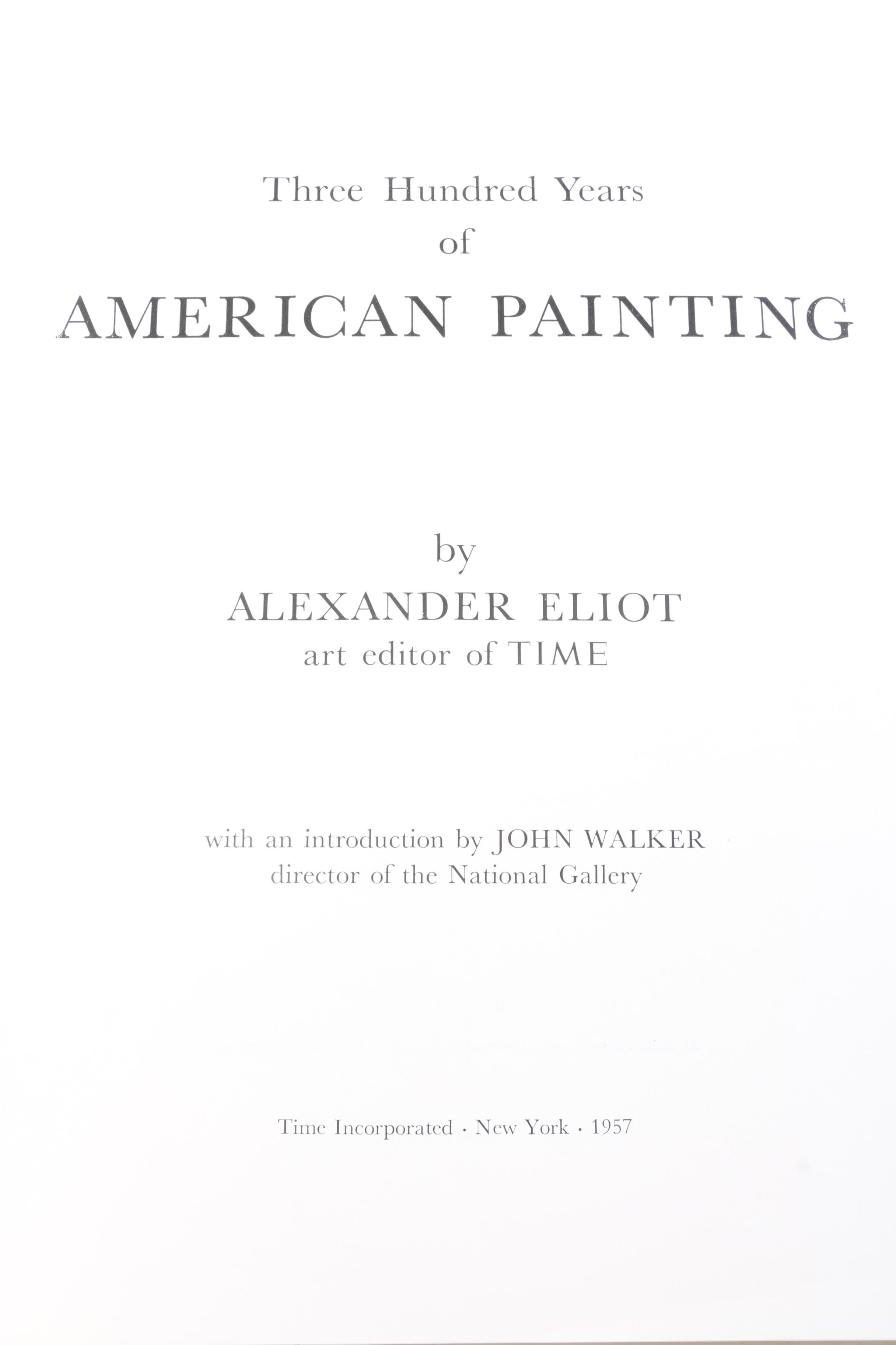 Art Books Featuring "Modern American Painting"