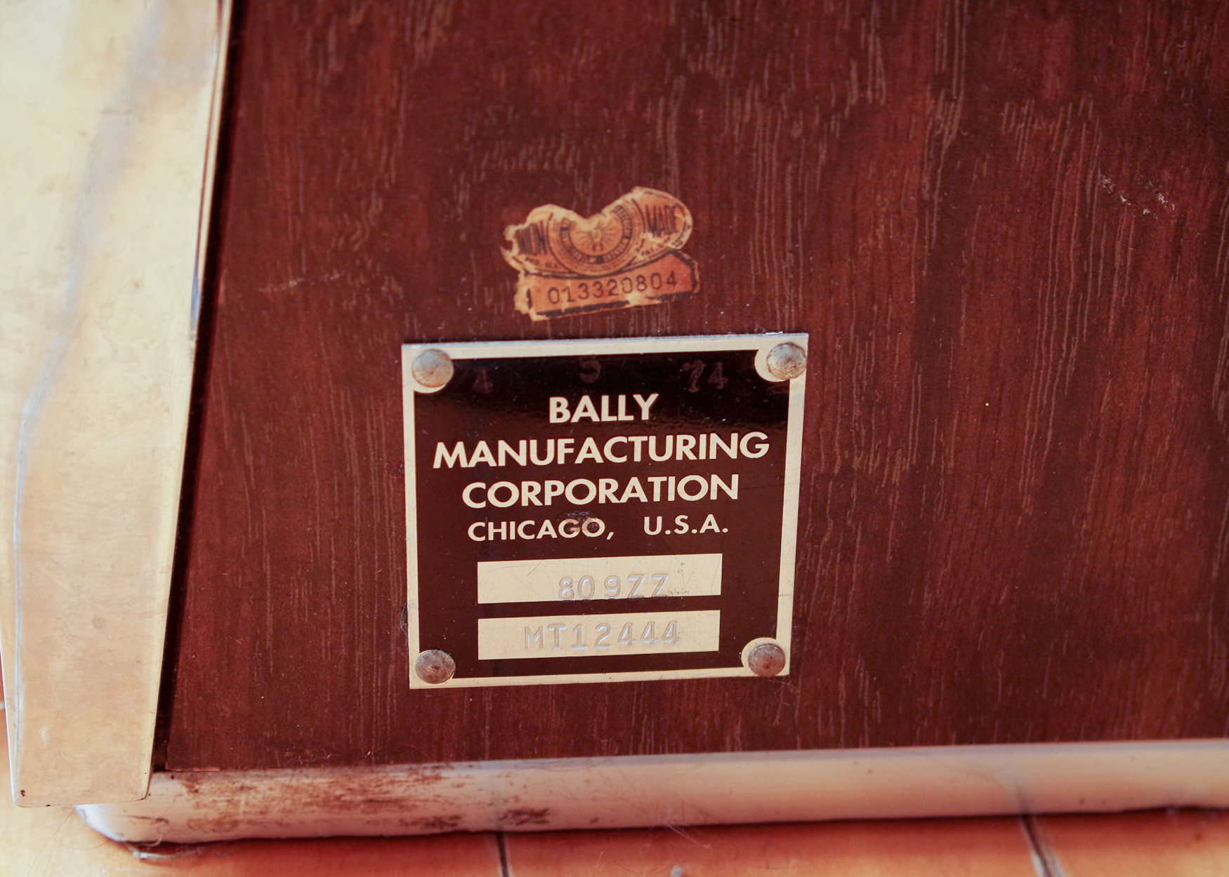 Bally "El Rancho" Slot Machine