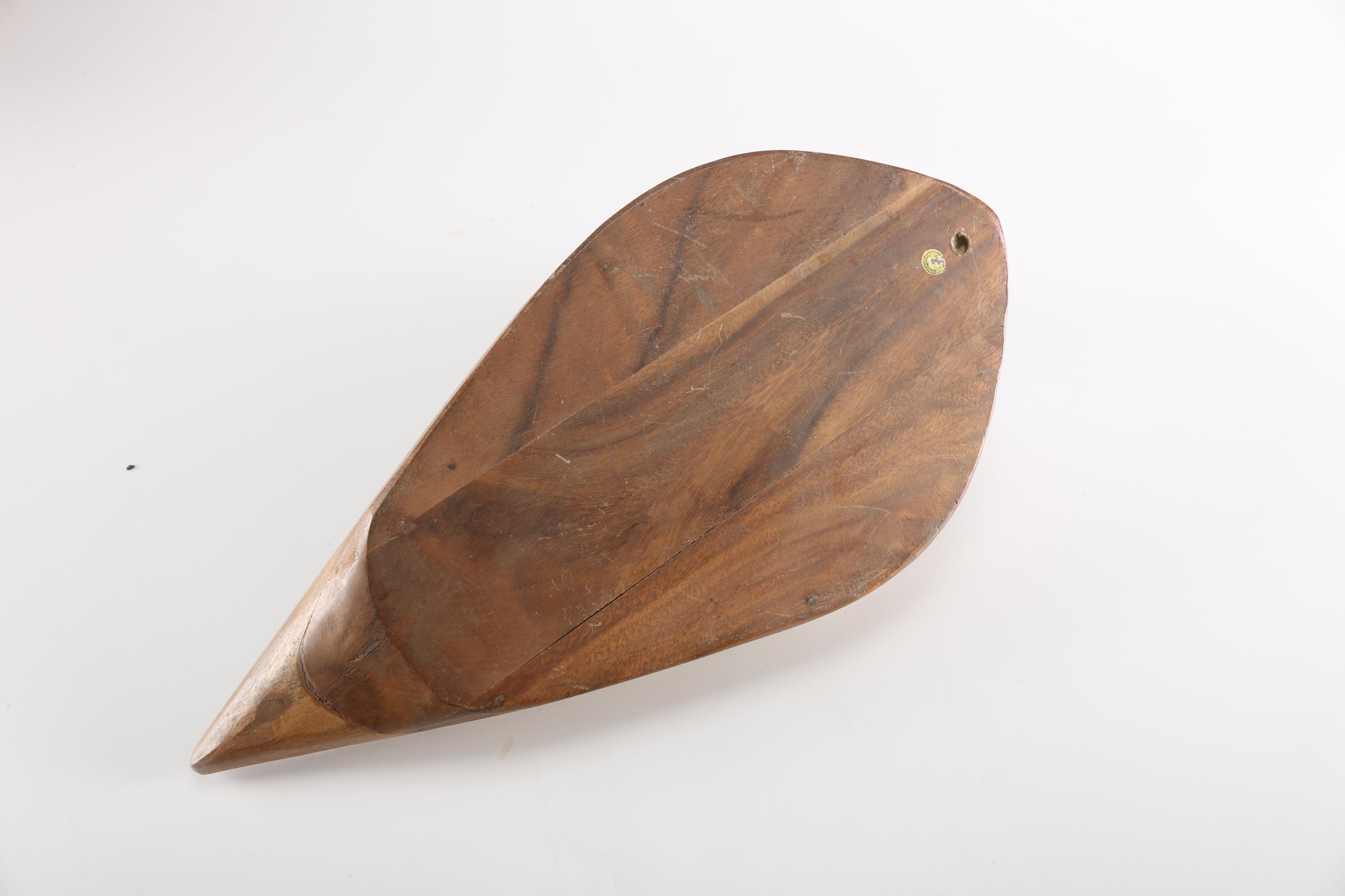 Hand Painted Wooden Duck Tray