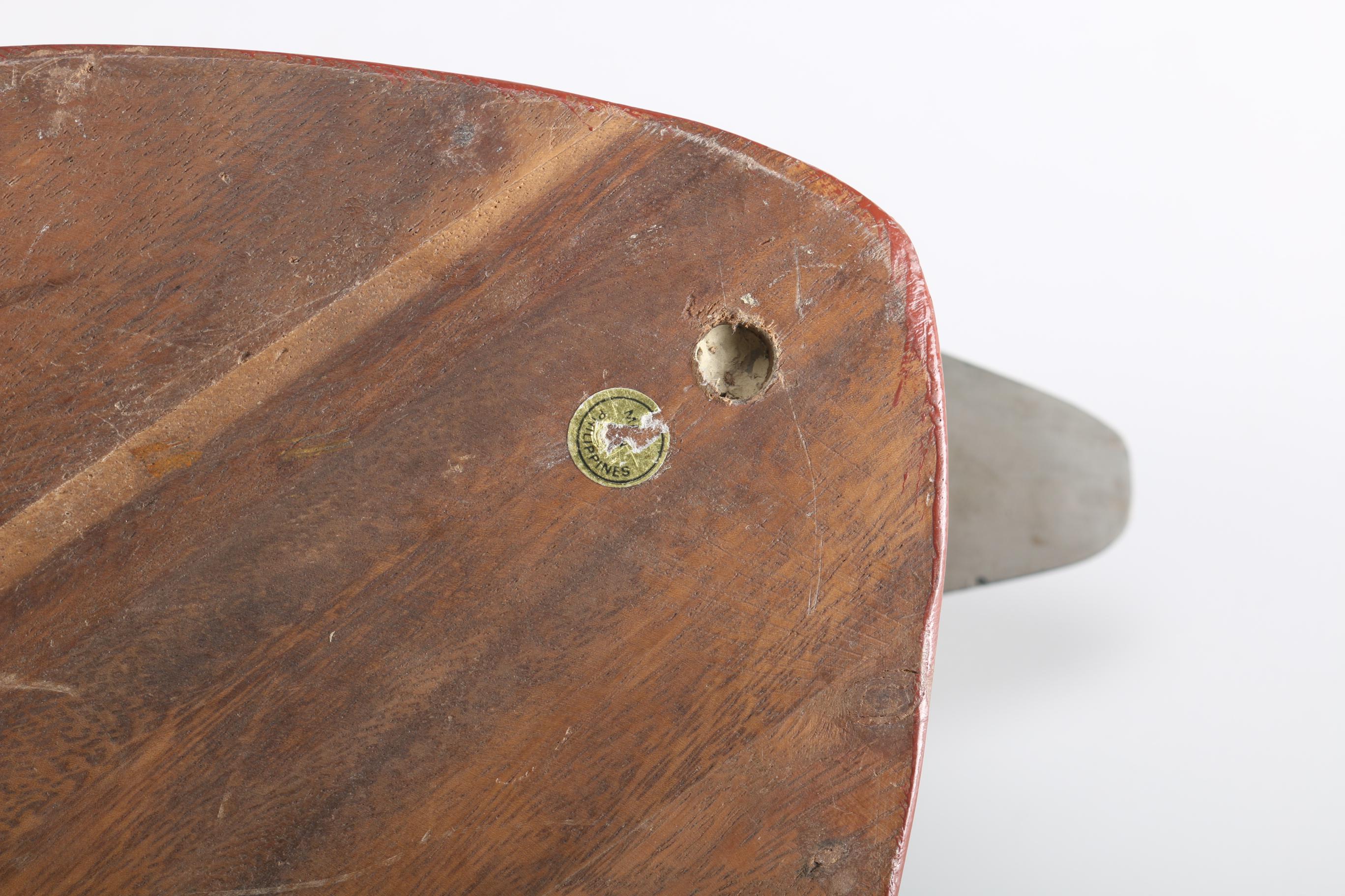 Hand Painted Wooden Duck Tray