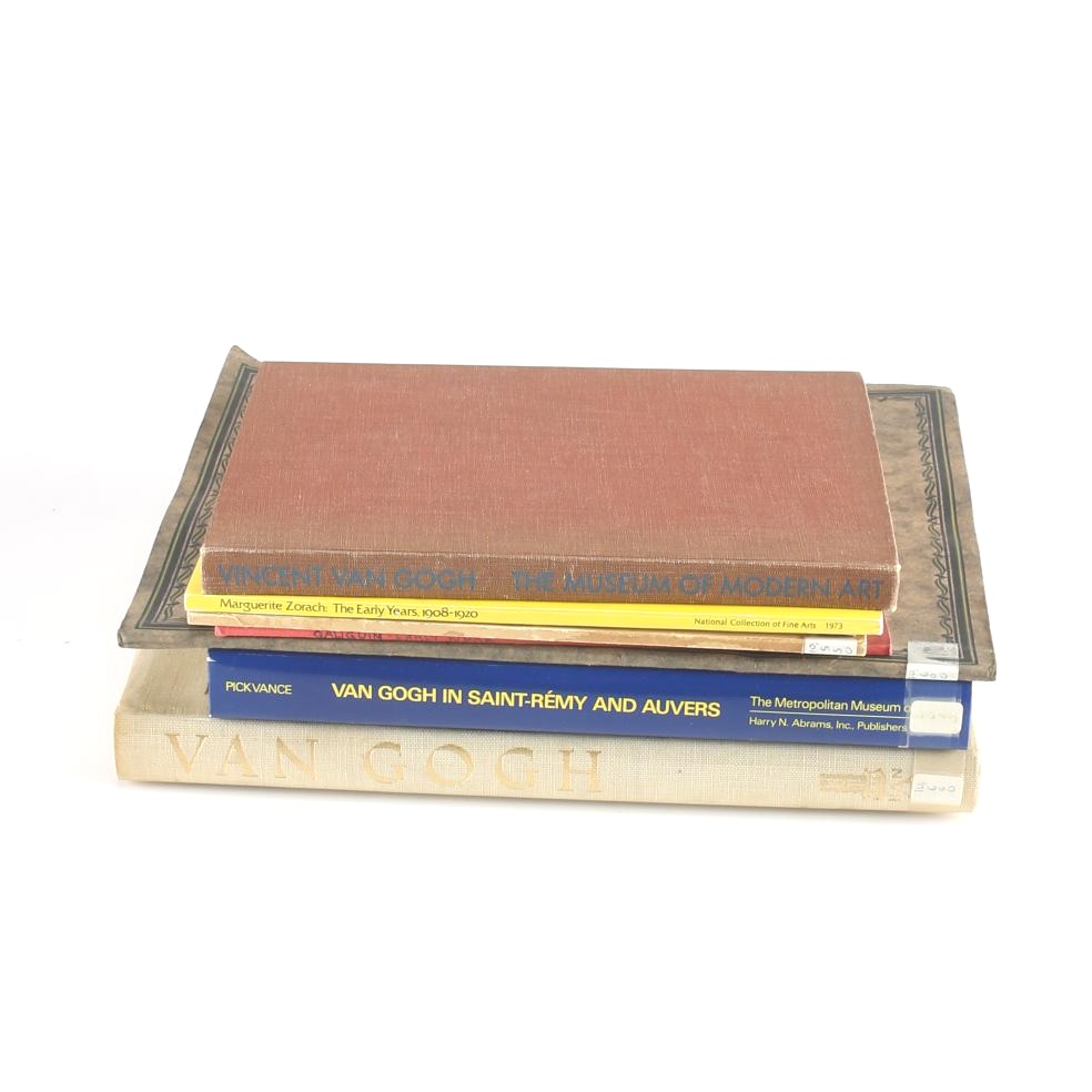 Art Exhibition Catalogs Featuring Van Gogh