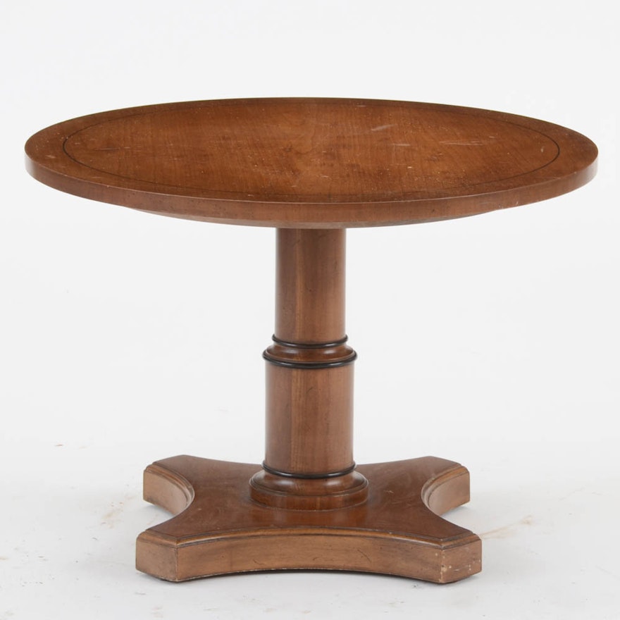 Empire Style Walnut Occasional Table