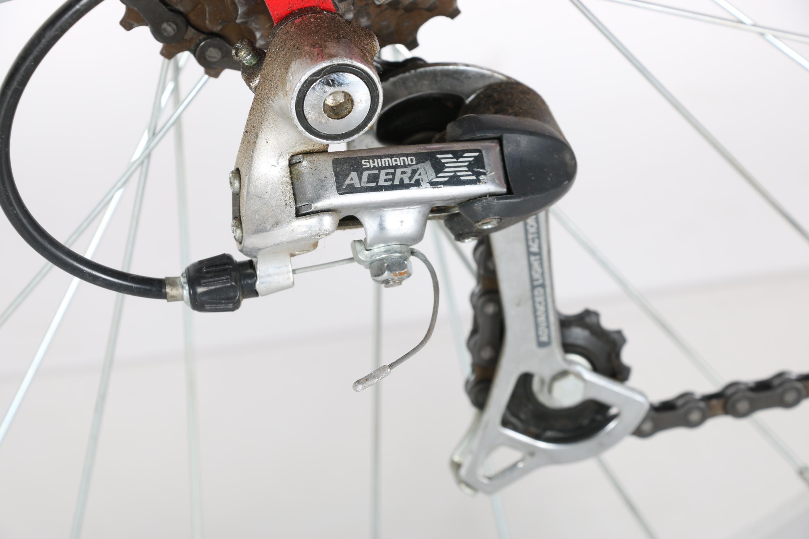 1990s Red and Blue Cannondale "Bud Light" Mountain Bike