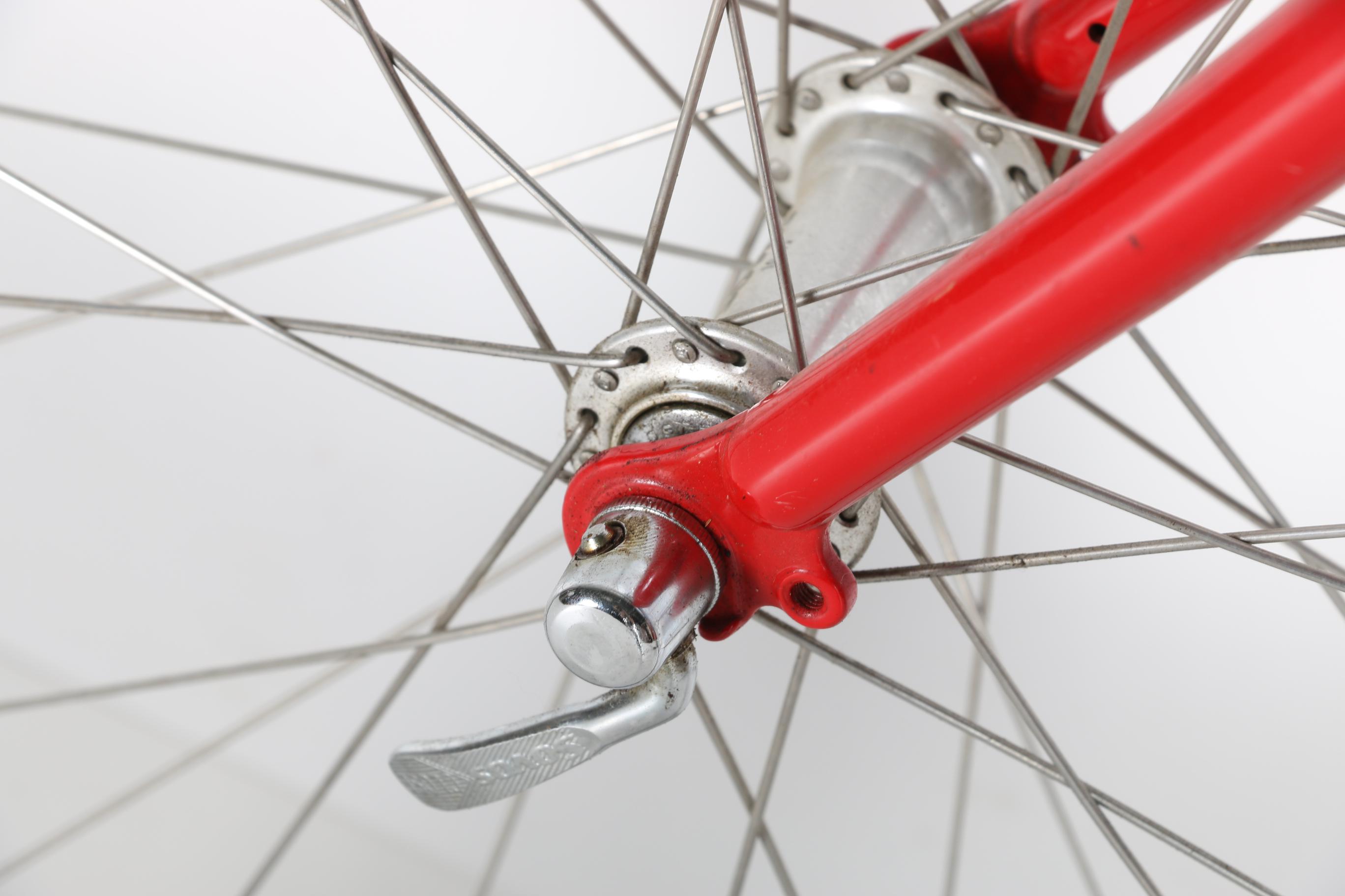 1990s Red and Blue Cannondale "Bud Light" Mountain Bike