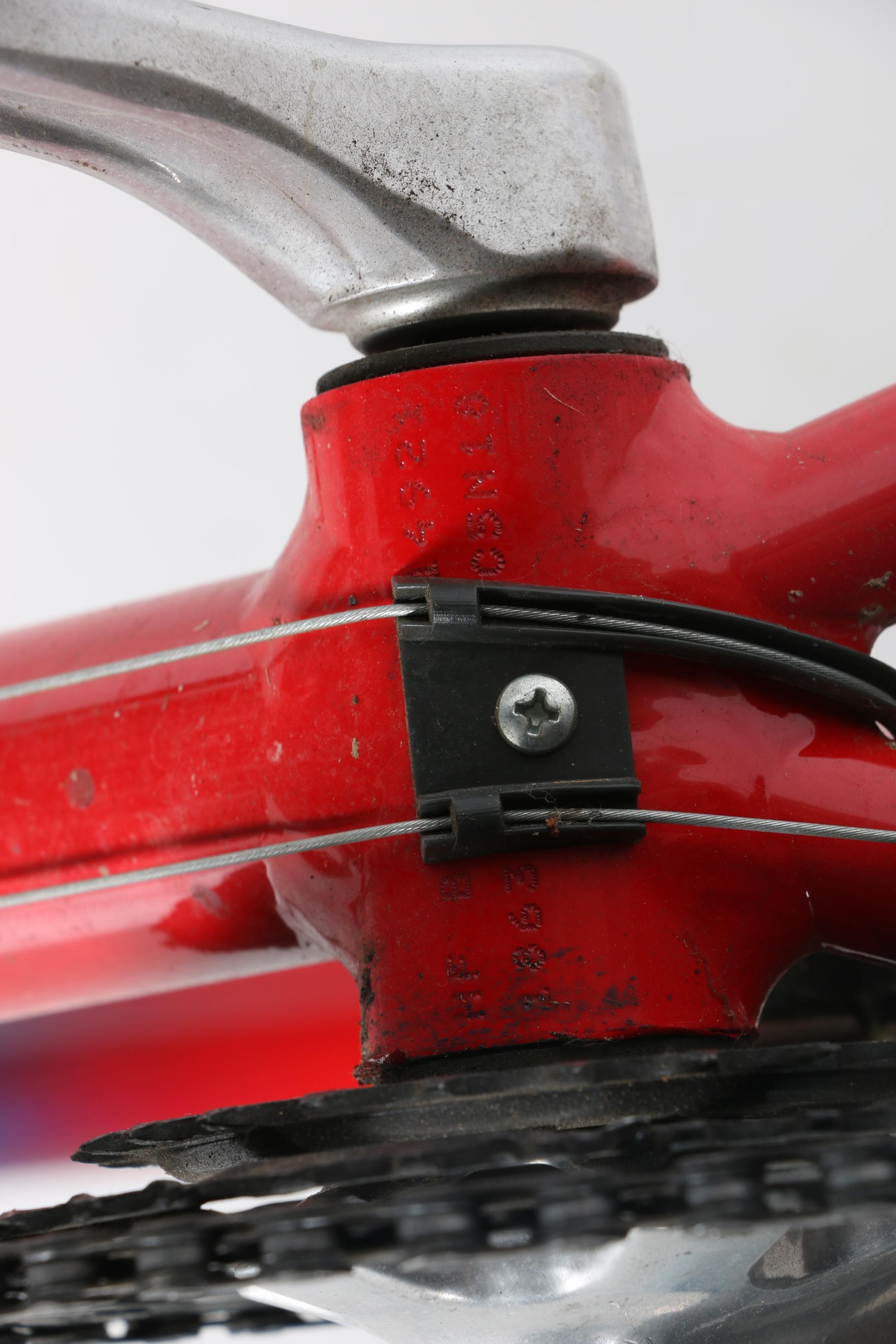 1990s Red and Blue Cannondale "Bud Light" Mountain Bike