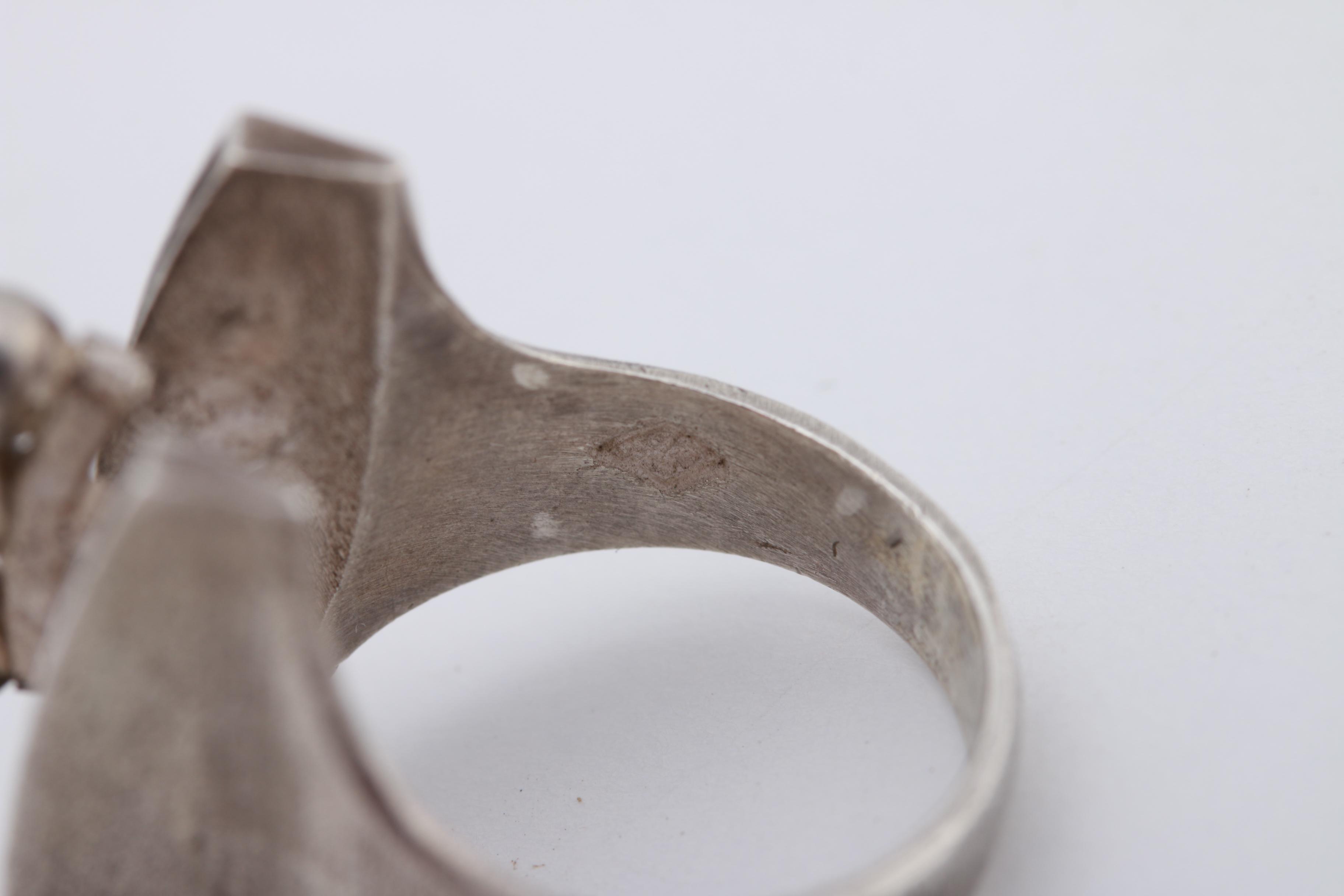 Sterling Silver Rings Including Amethyst and Peridot.