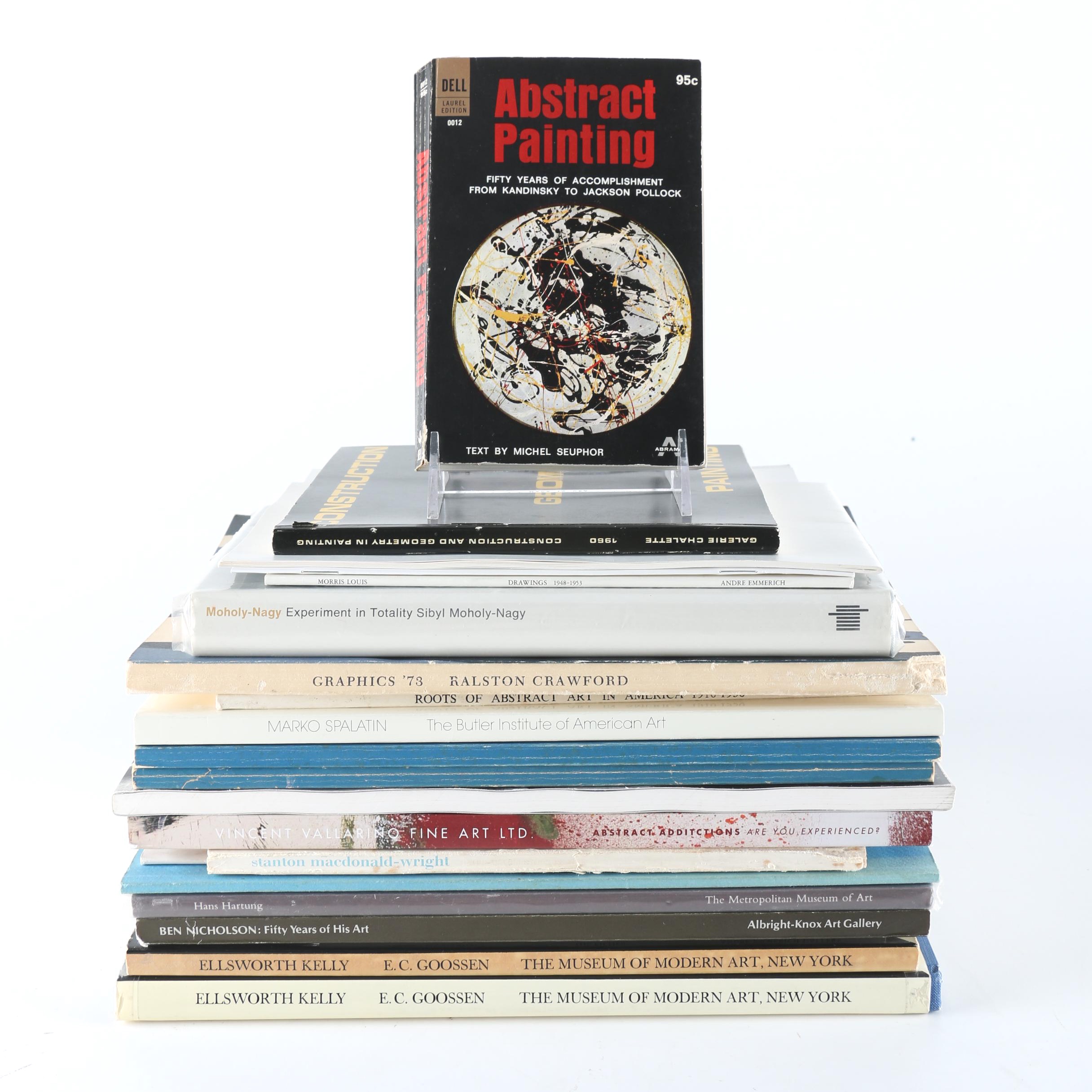 Collection of Abstract Art Books