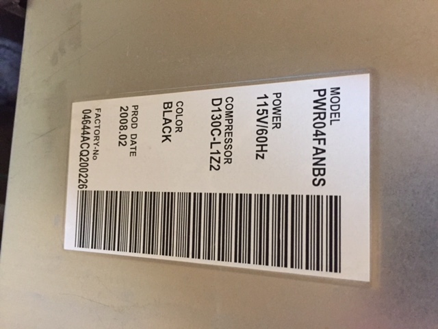 General Electric "Profile" Stainless Steel Wine Cooler