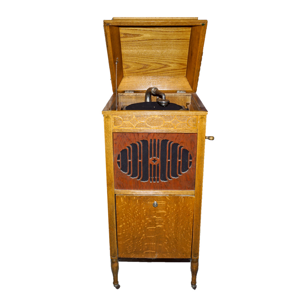 Vintage Edison Disc Phonograph