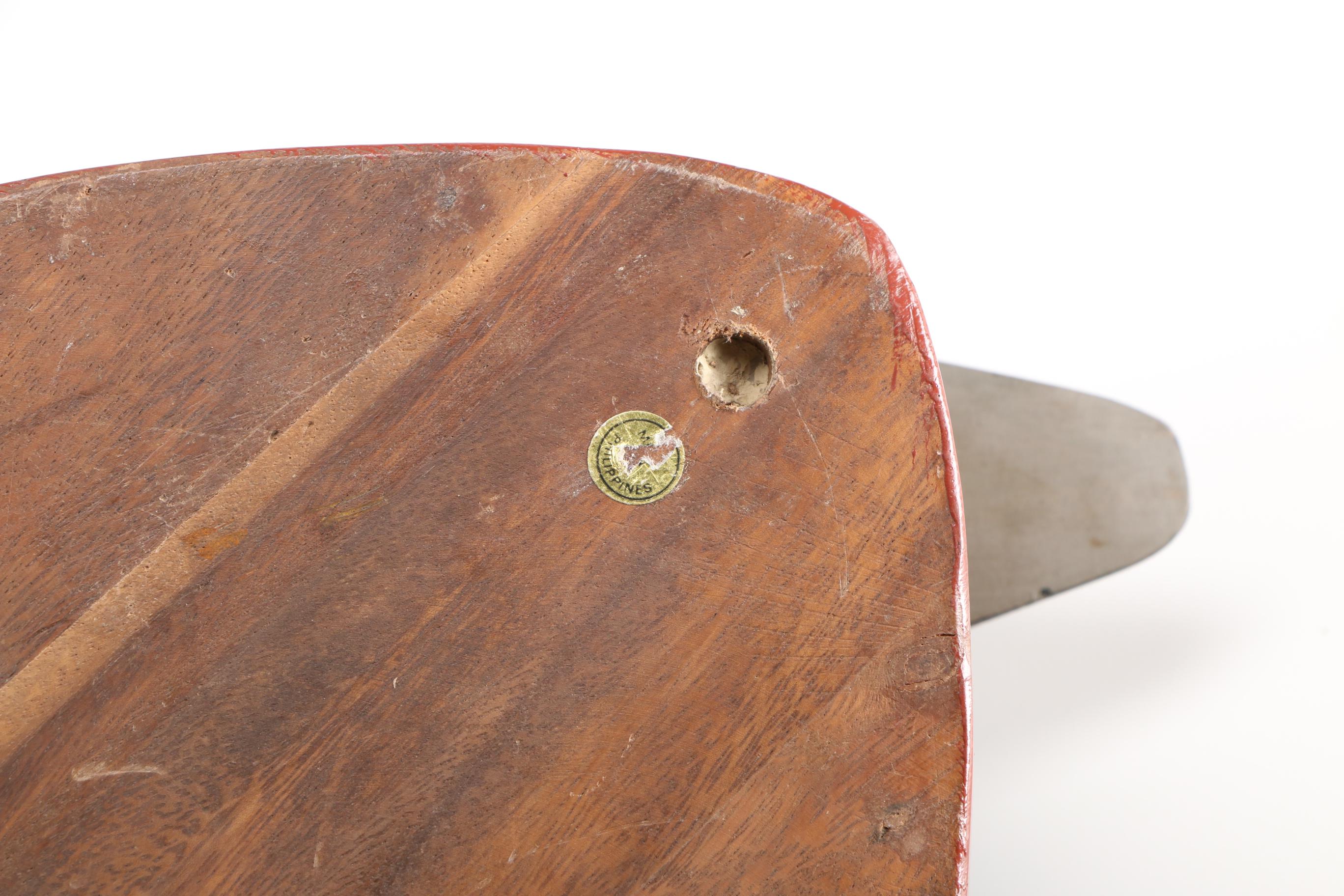 Hand Painted Wooden Duck Tray