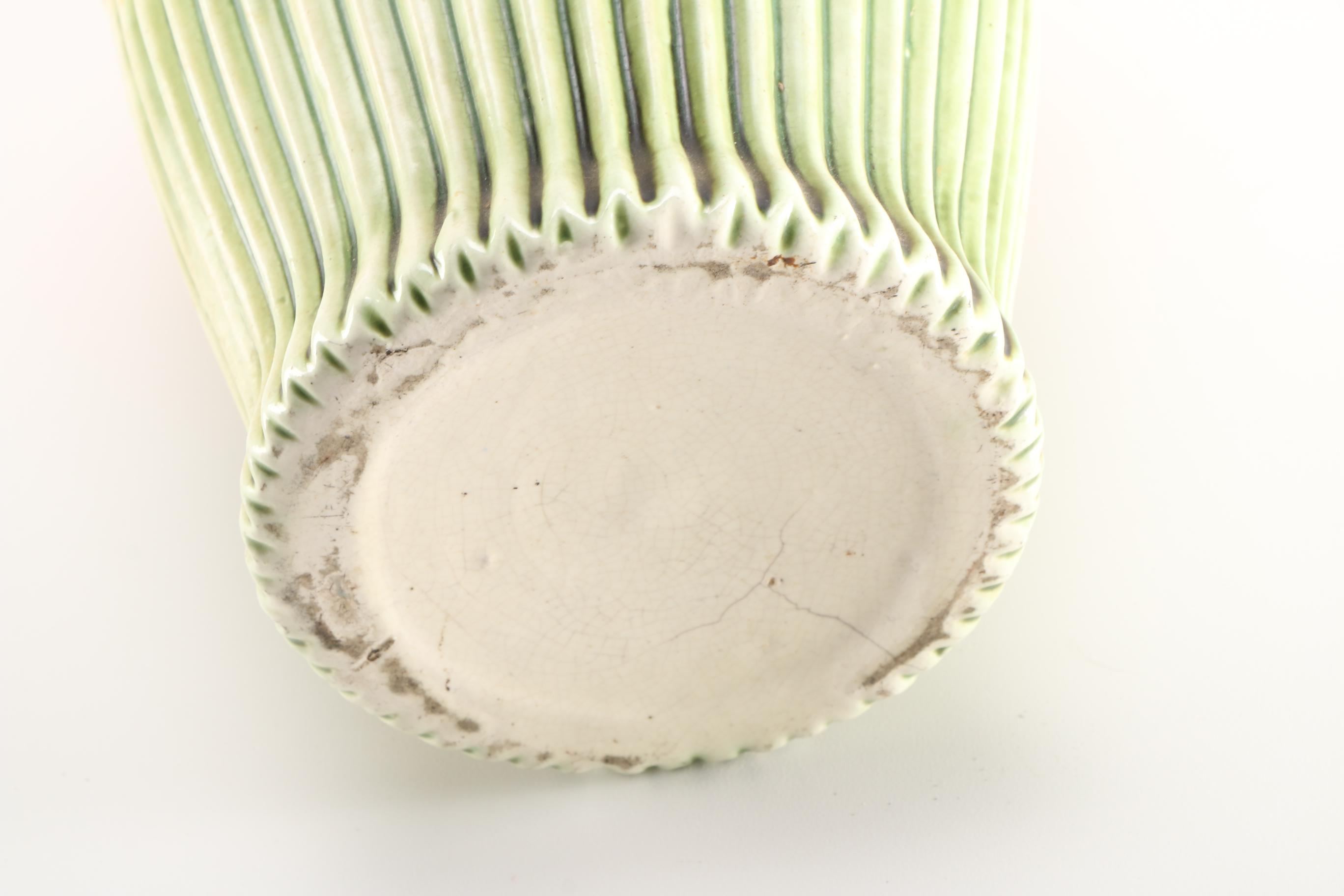 Vintage Romanesque Ceramic Vase