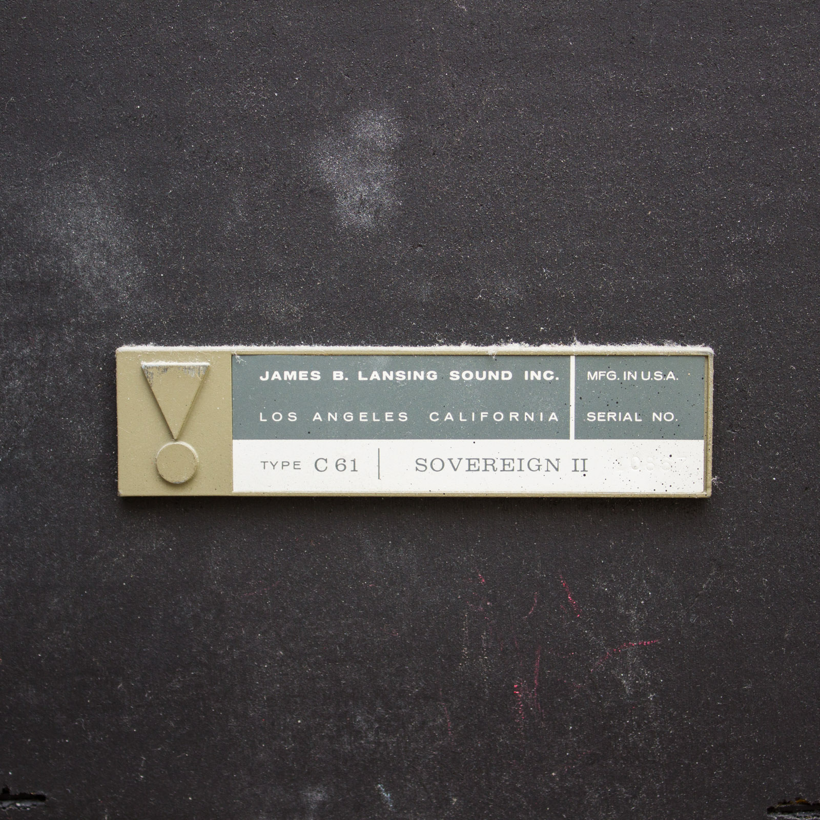Vintage JBL C61 Sovereign II Cabinet Speakers